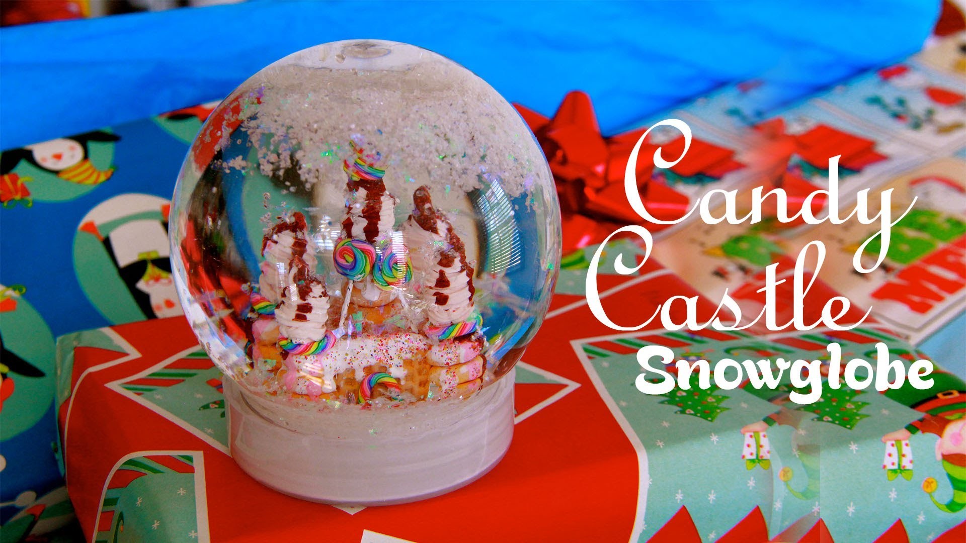 1920x1080 Candy Castle - How To Make A Miniature Gingerbread House Snow Globe - DIY -  YouTube