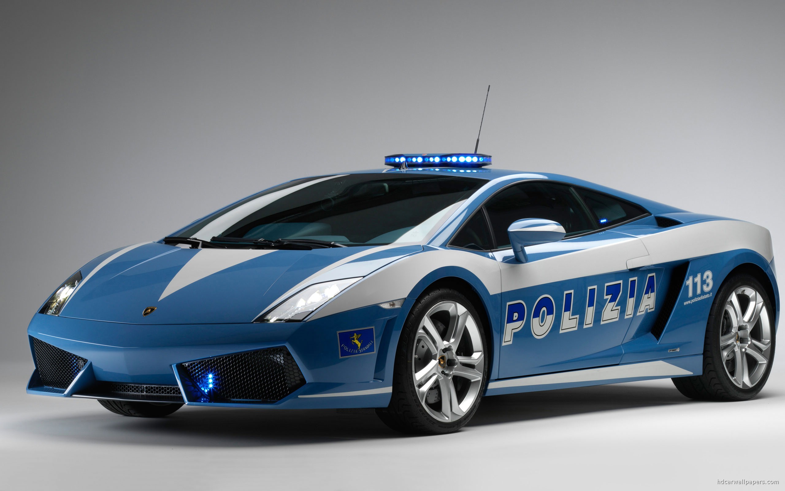 2560x1600 Widescreen Lamborghini Italian Police Car