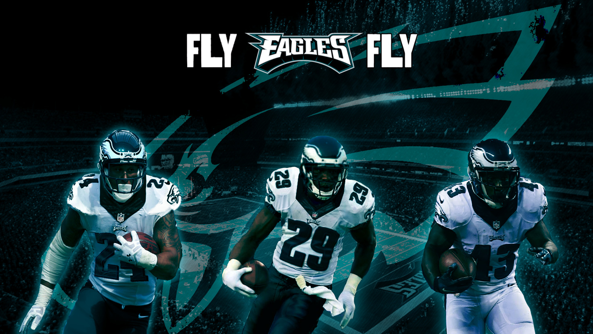1920x1080 In excitement over our new backfield, I've created a new wallpaper .