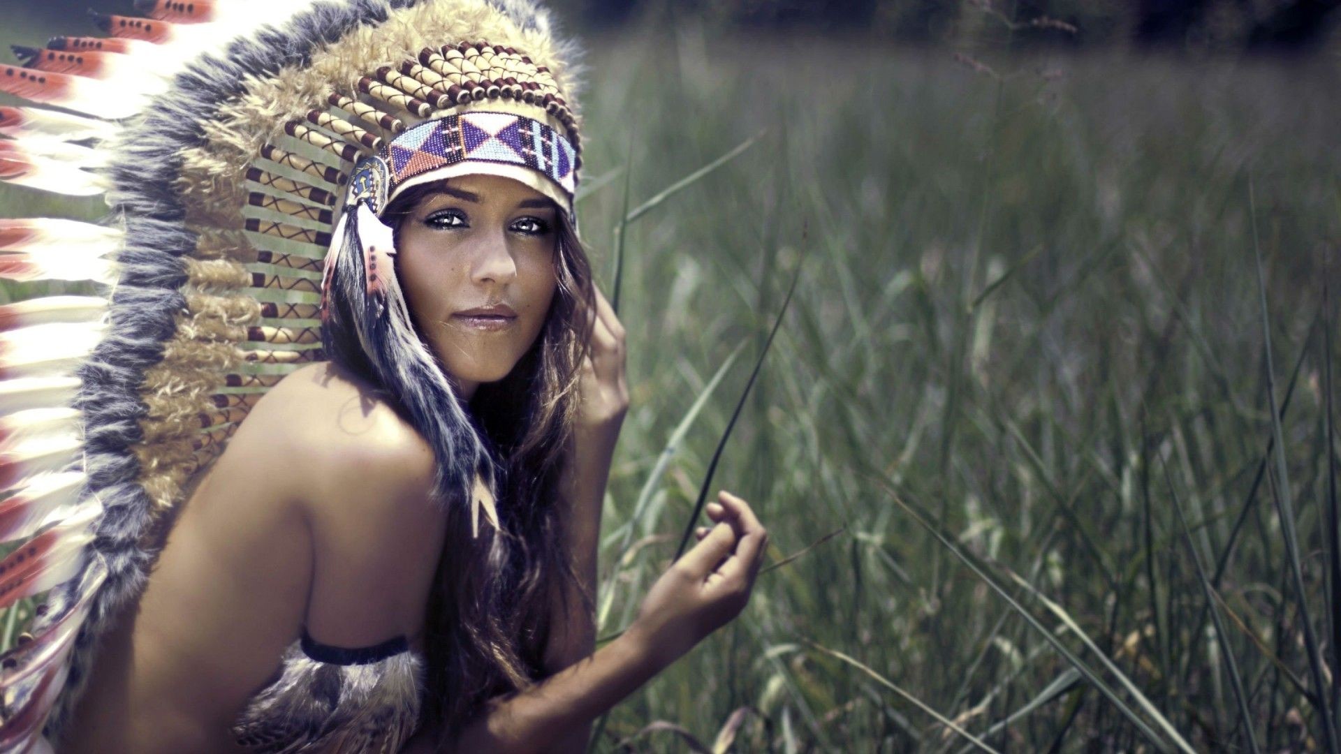 1920x1080 Native American Indian Model  (1080p) - Wallpaper - Free .