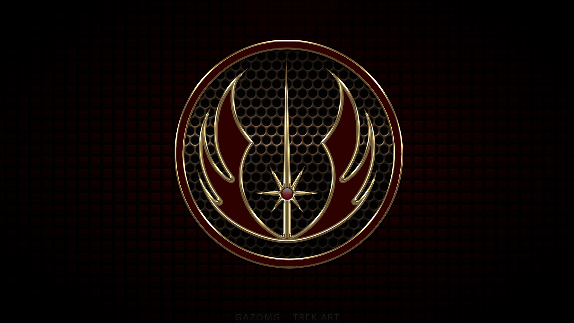 1920x1080 ... Star Wars Jedi Logo by gazomg