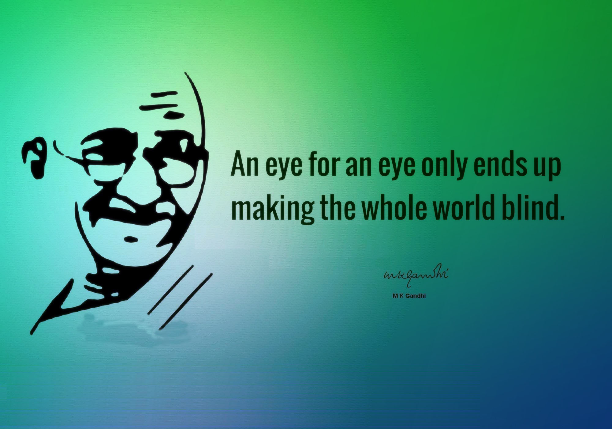 2000x1400 Gandhiji Nice Quotes wallpaper