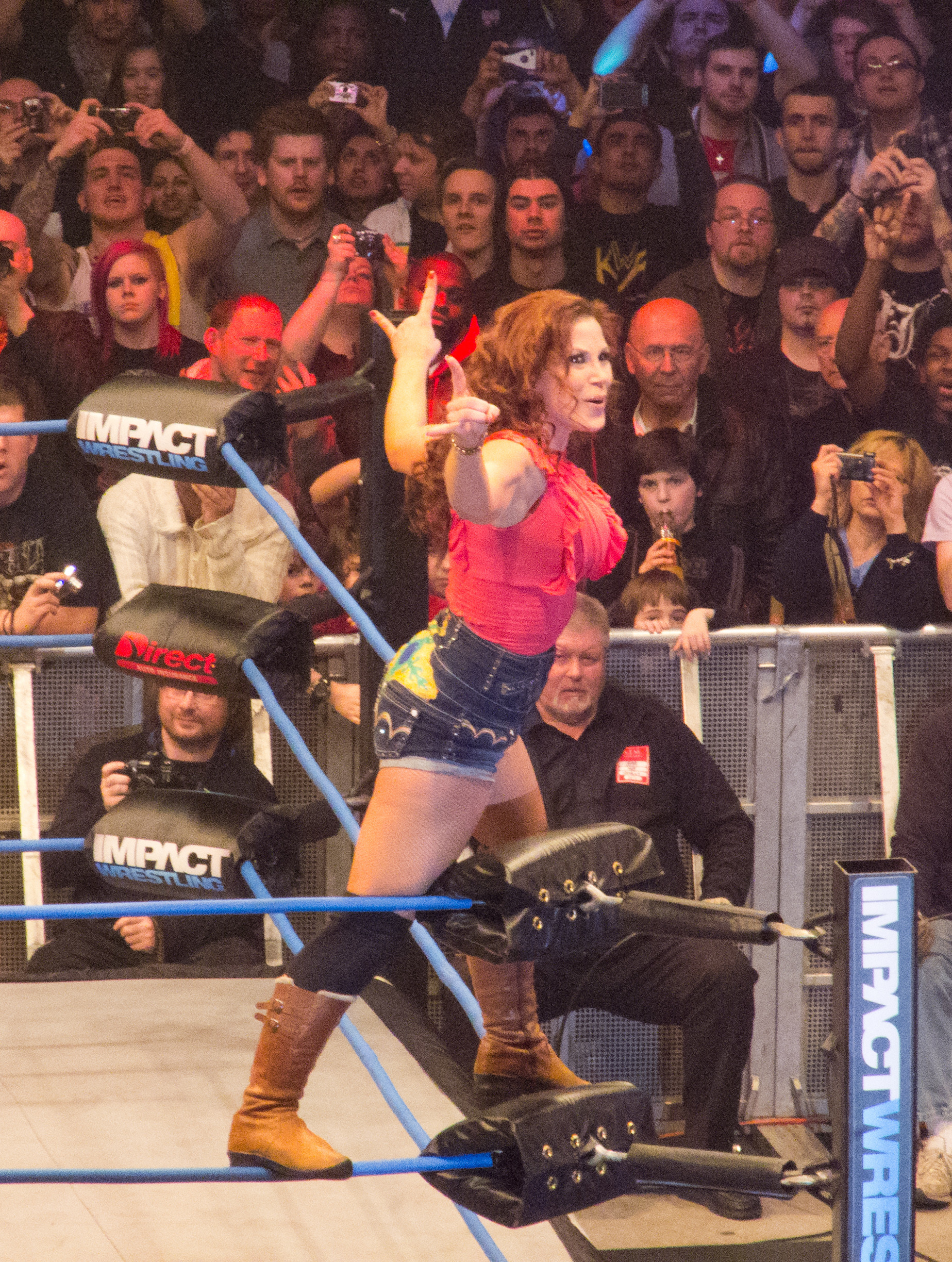 1847x2448 Mickie James at TNA Impact Wrestling TV taping 2012 (2) Diva! Description  from