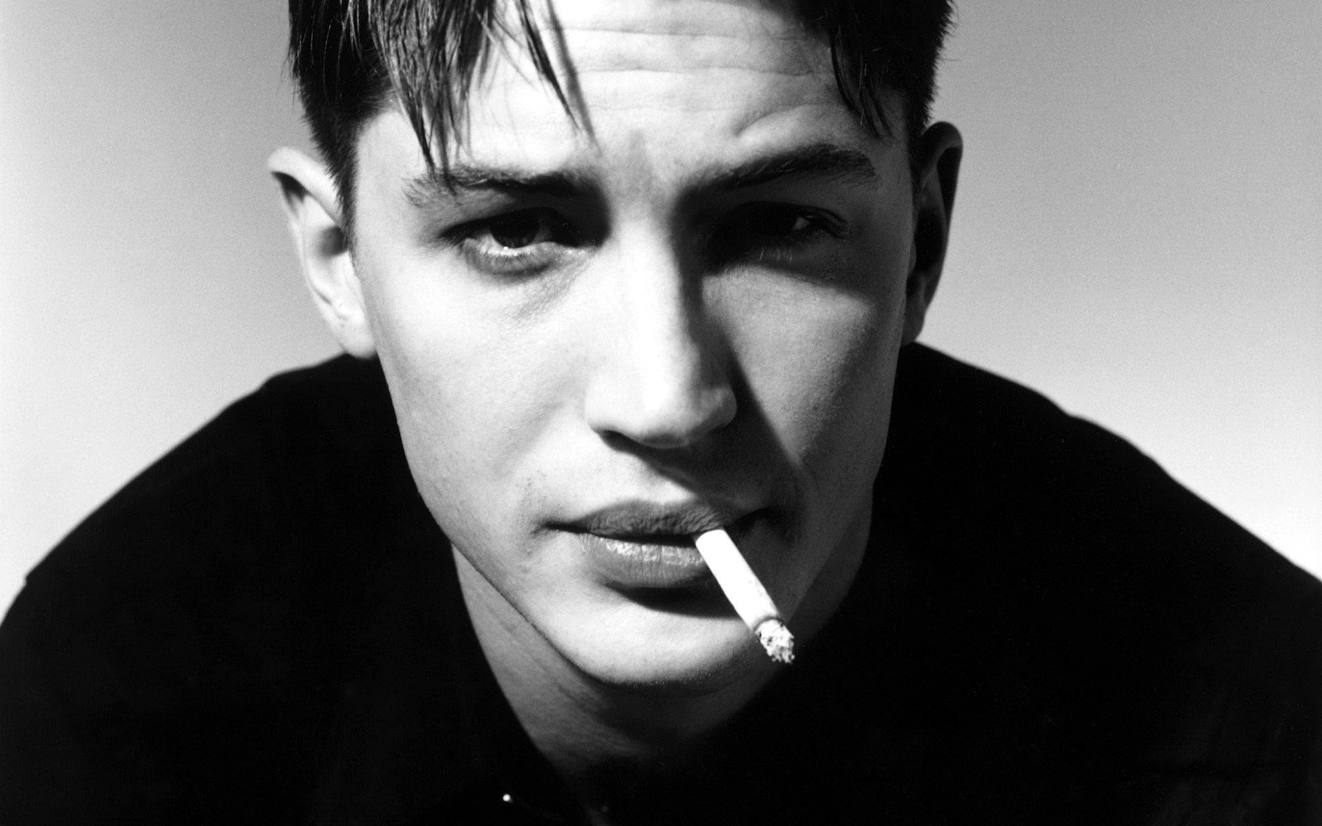 1920x1200 Wallpaper Tom hardy, Actor, Celebrity, Brunette, Black white HD, Picture,  Image