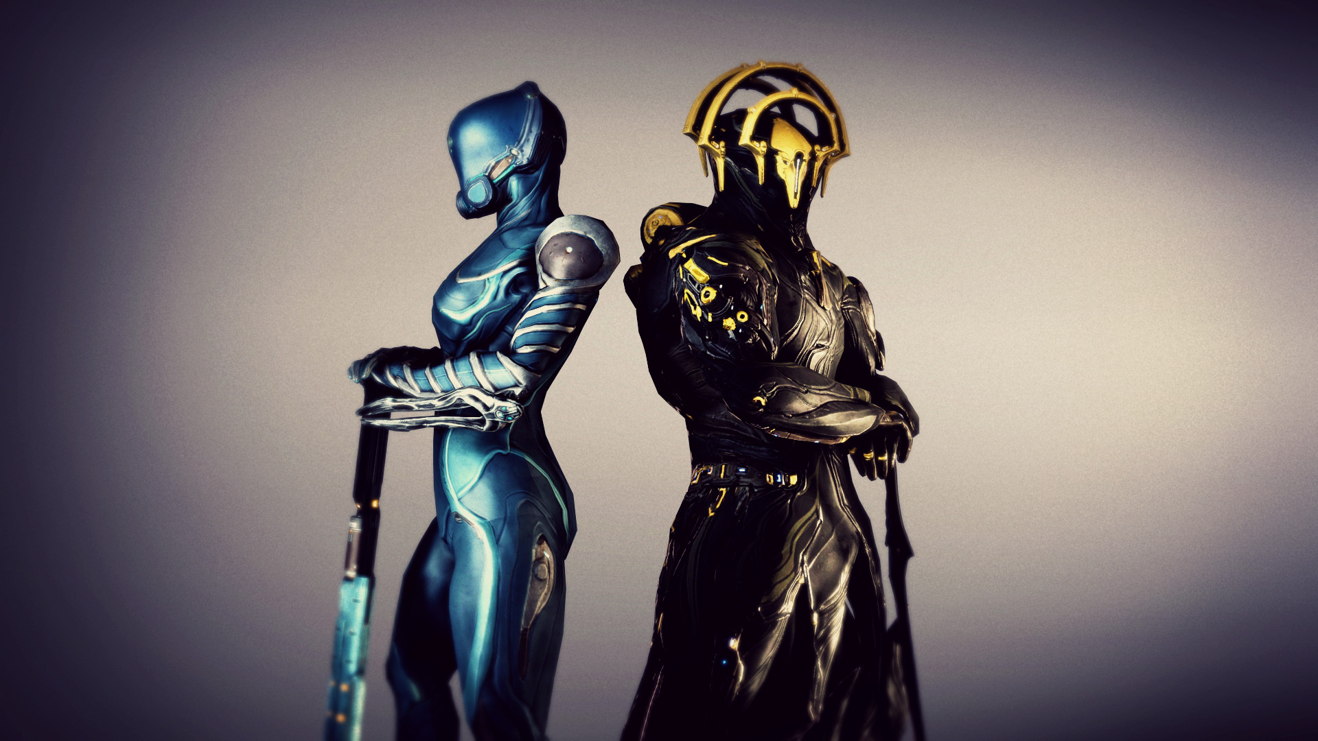 1920x1080 ... Warframe: Frost Prime and Mag by hunger-maverick