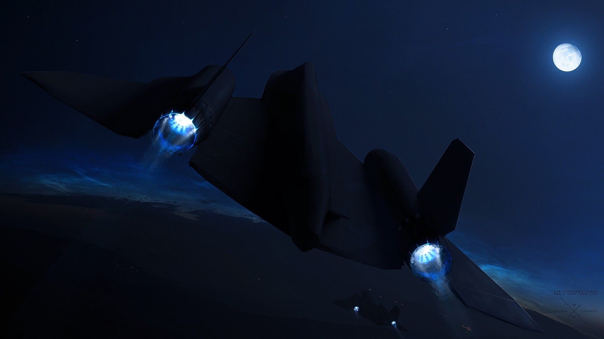 1920x1080 Invisible plane Lockheed SR-71 Blackbird wallpapers and images .