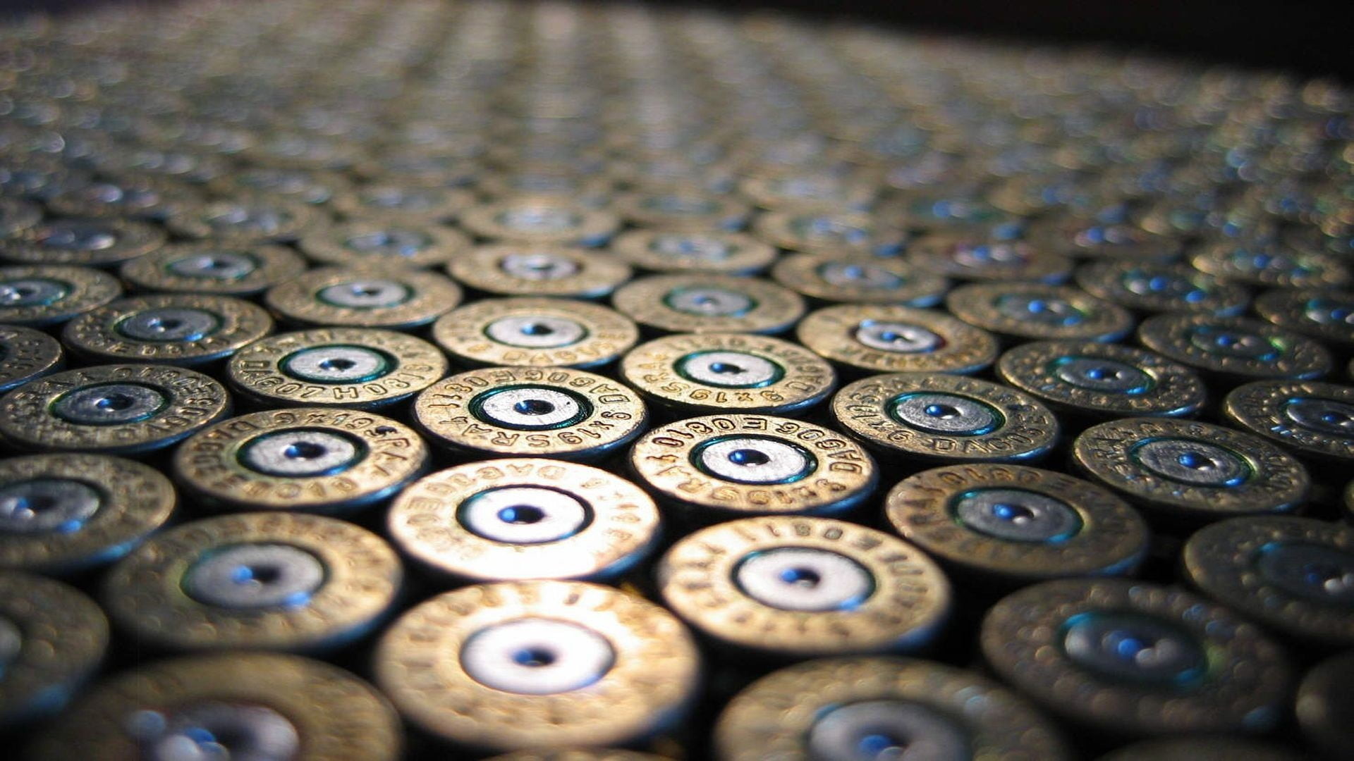 1920x1080 silver and gold bullet shell HD wallpaper