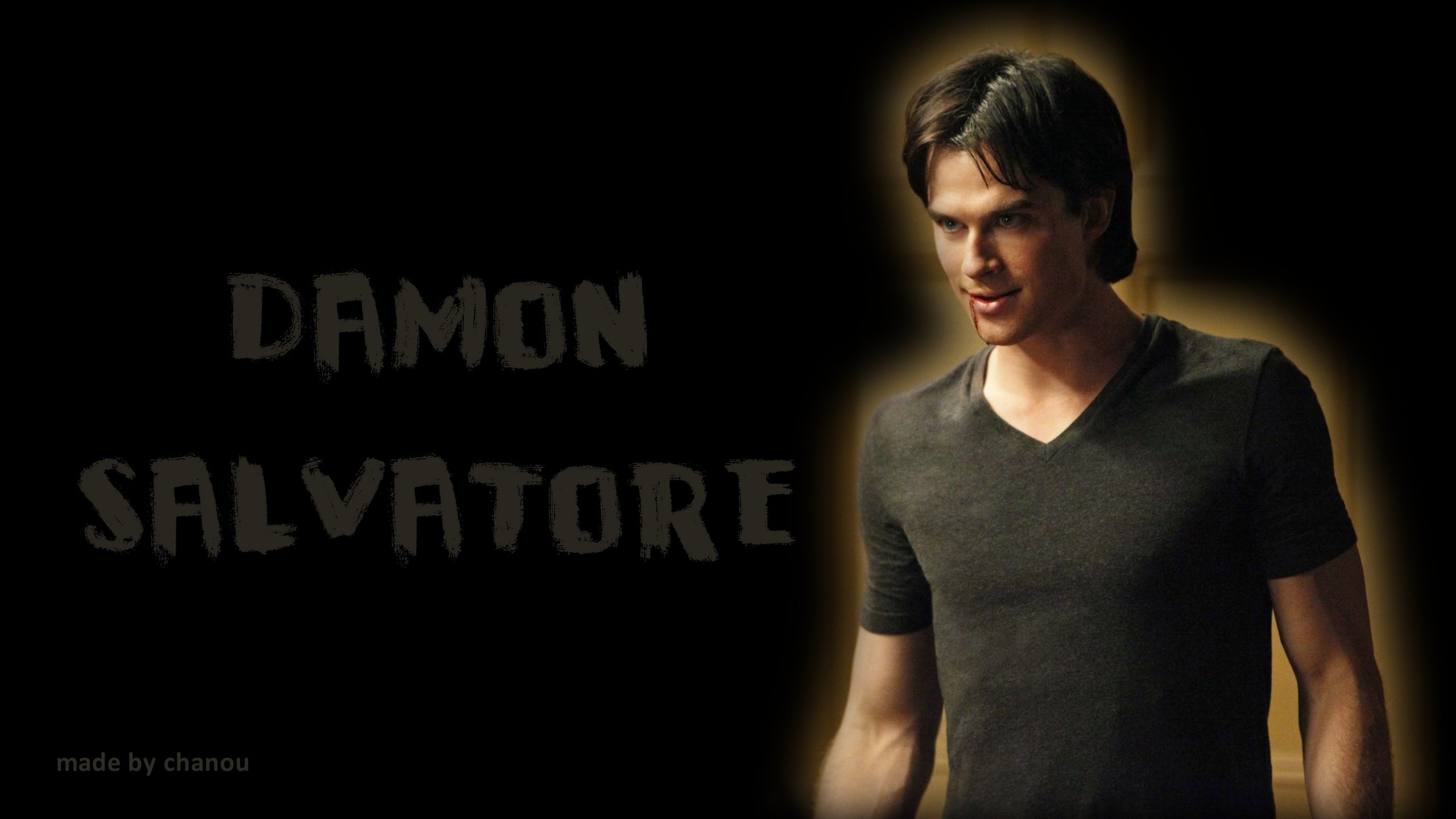 2560x1440 VAMPIRE DAMO SALAVORTE PHOTOS | Download Wallpaper of Vampire Diaries Damon  Salvatore in HD .