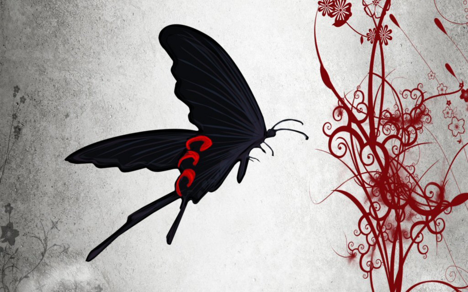 1920x1200 wallpaper abstract Â· butterfly
