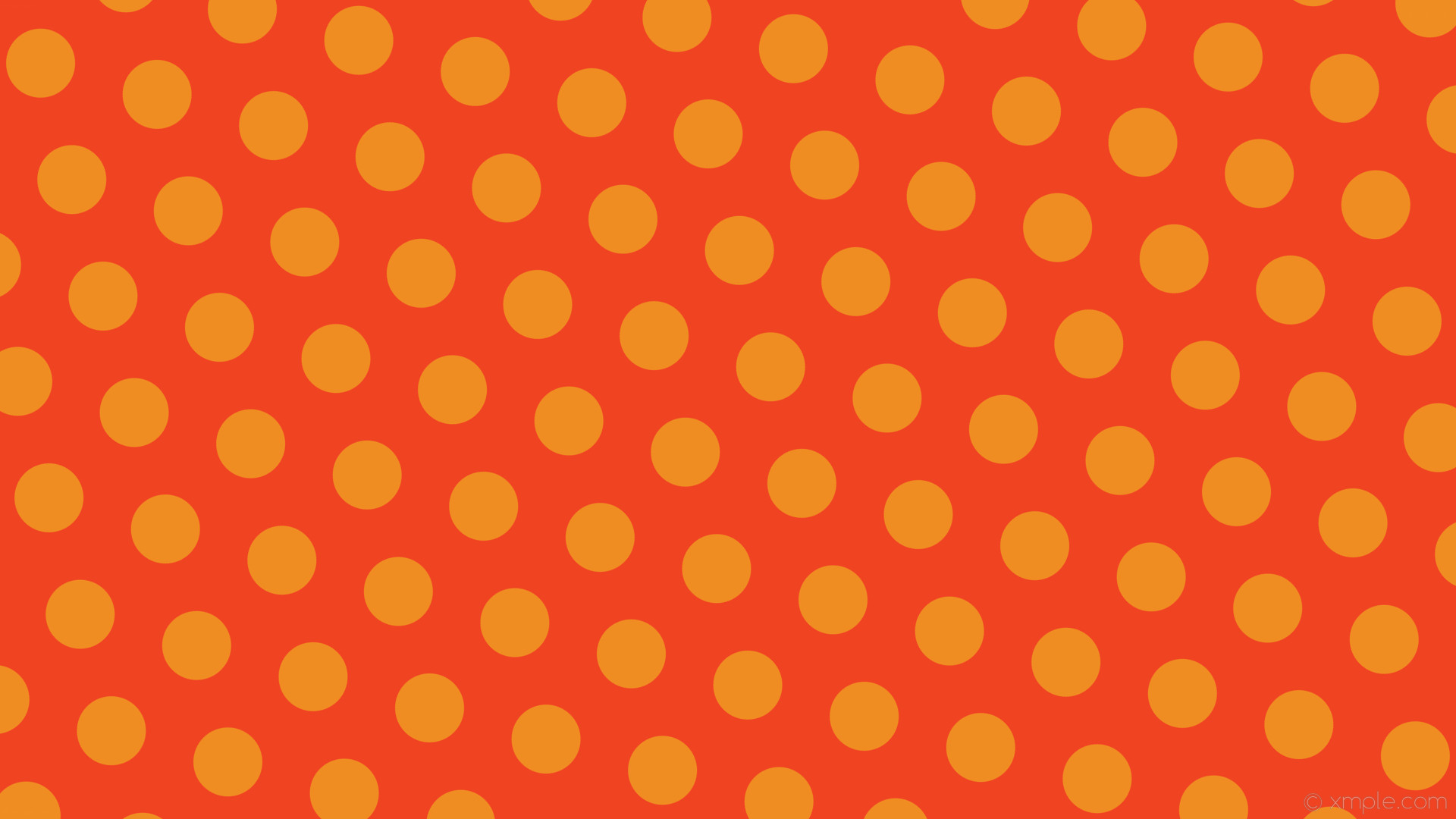 1920x1080 wallpaper hexagon red polka dots orange #f04322 #f08d22 diagonal 45Â° 91px  159px
