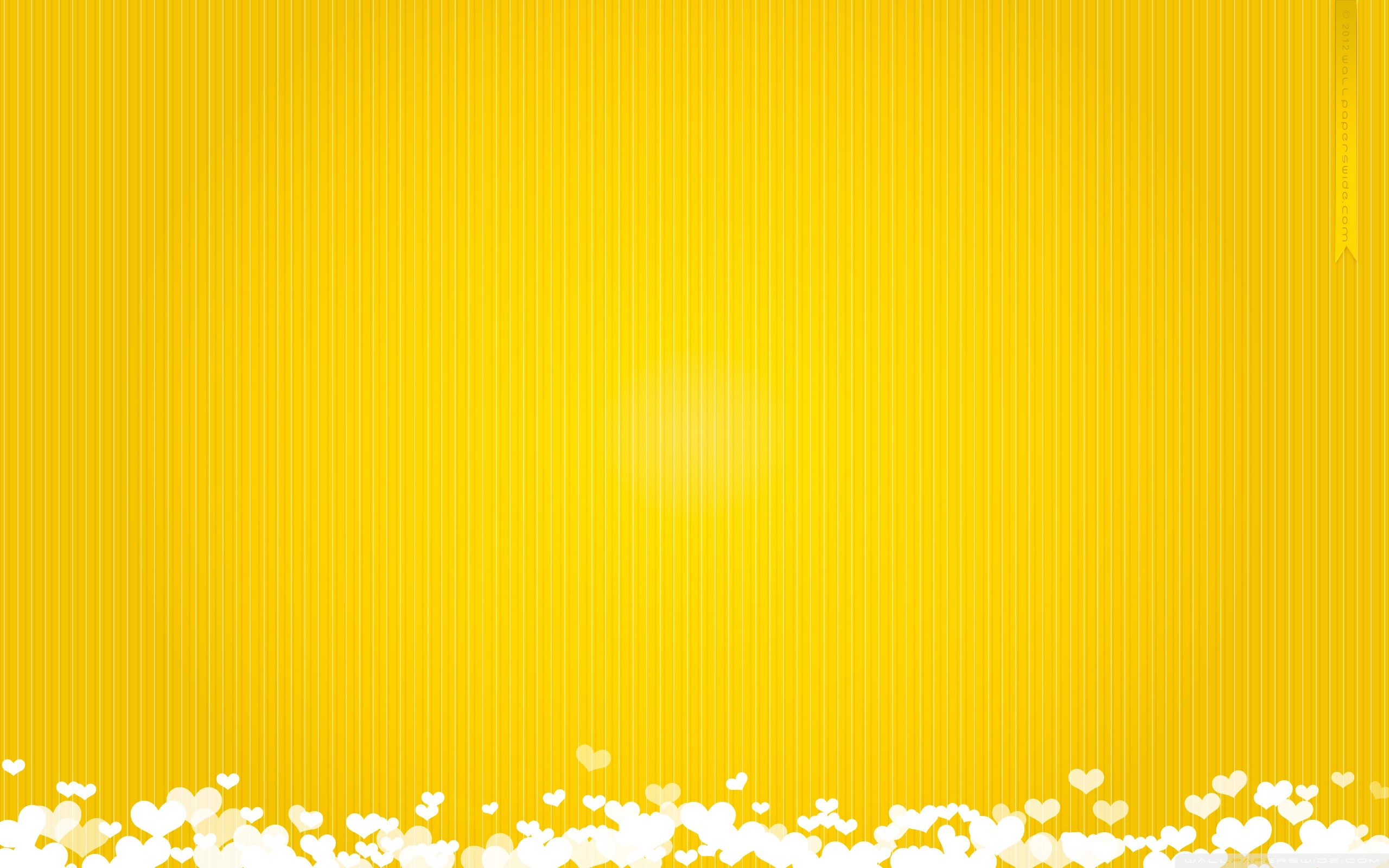 2560x1600 Yellow Wallpaper