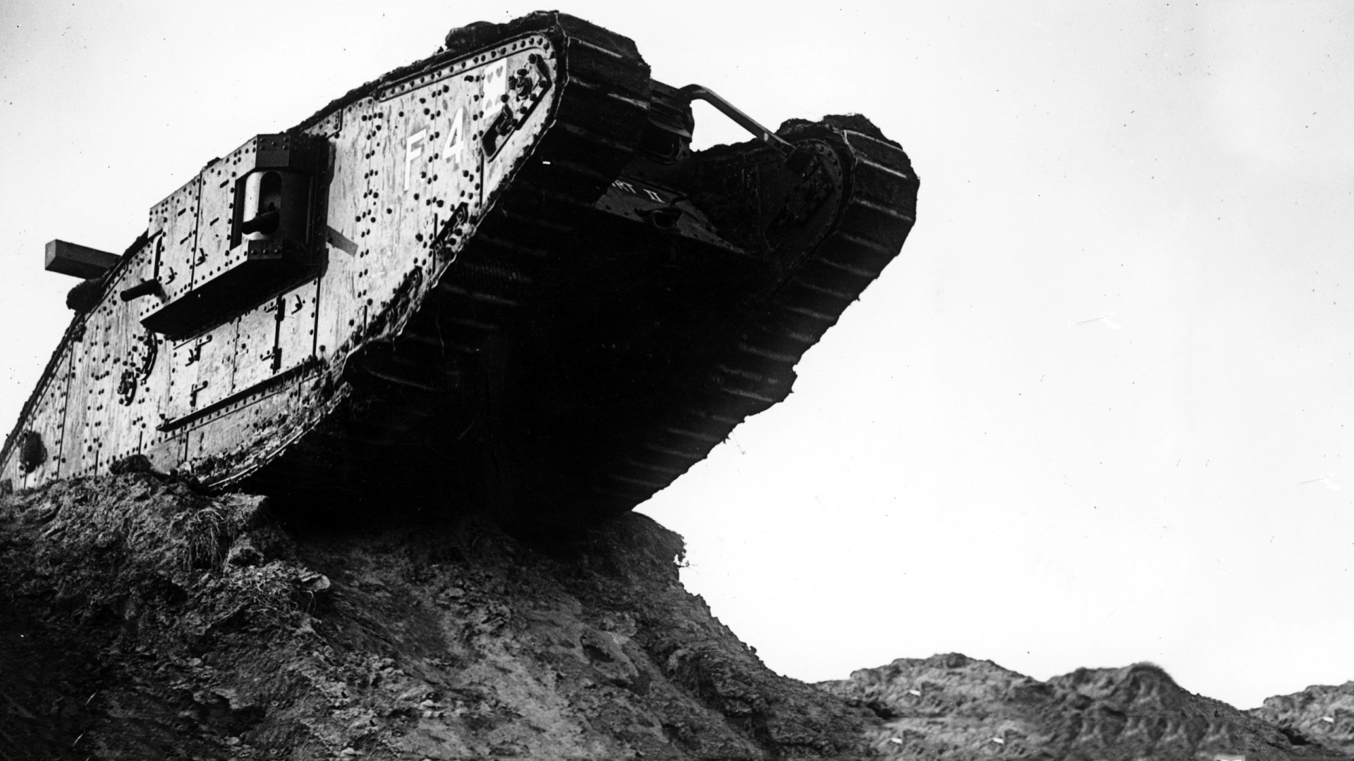 1920x1080 A WWI Tank.