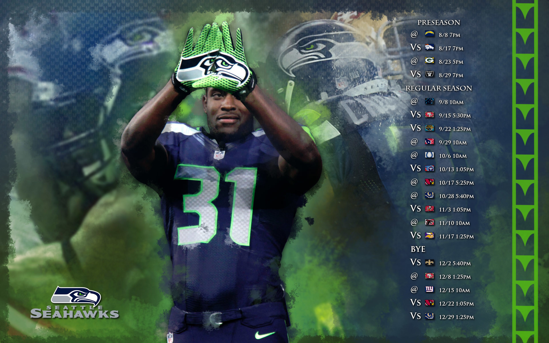 1920x1200 Find this Pin and more on Best Games Wallpapers by receptyizmoreproduktov.  Seahawks Schedule Wallpaper