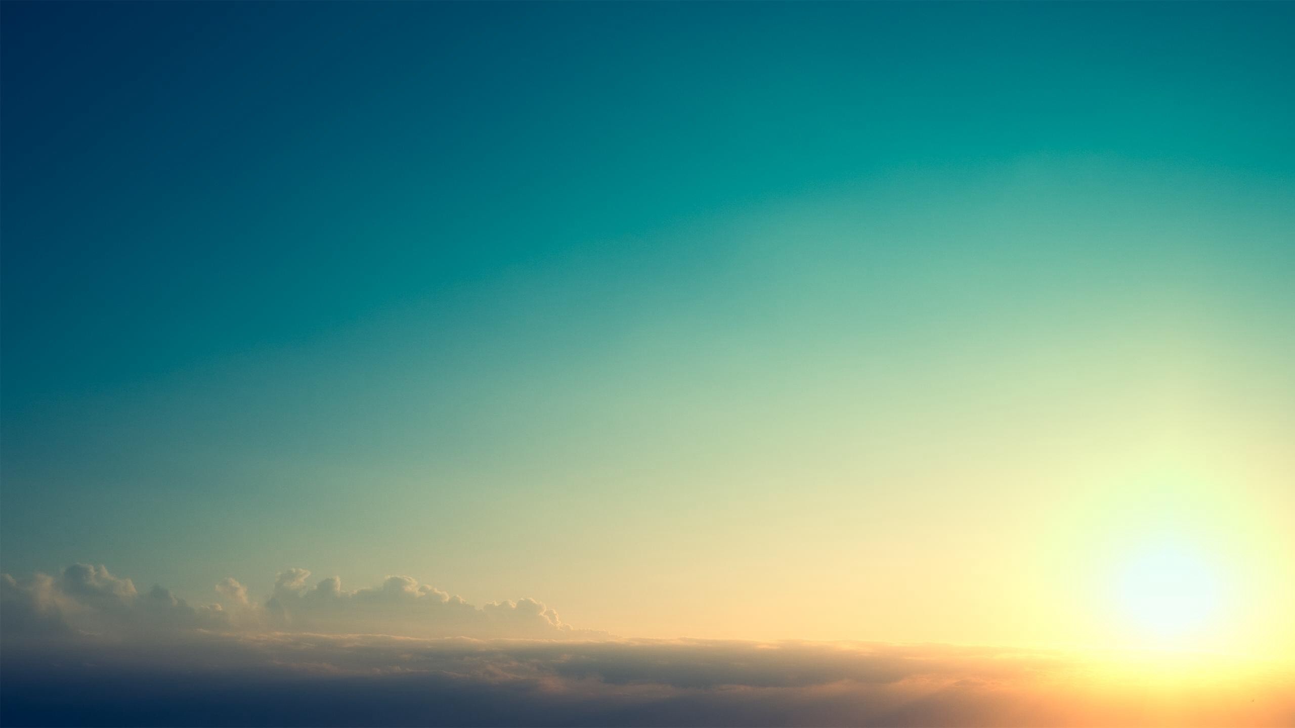 2560x1440 Calming Clouds and Sun. Find this Pin and more on Skyscapes Wallpaper ...