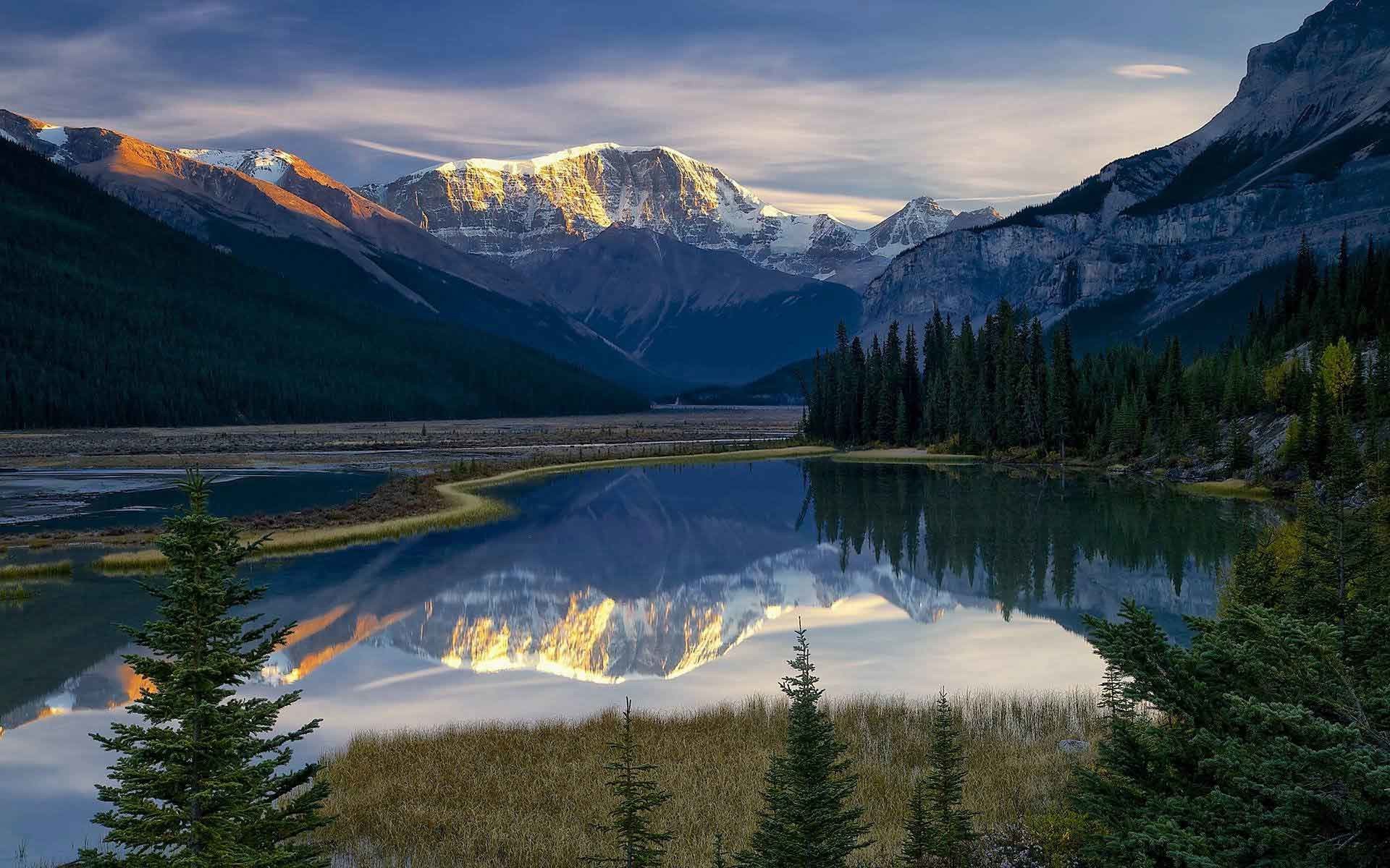 1920x1200 Lakes Mountains Nature Landscape Mountain HD Desktop Wallpapers Of