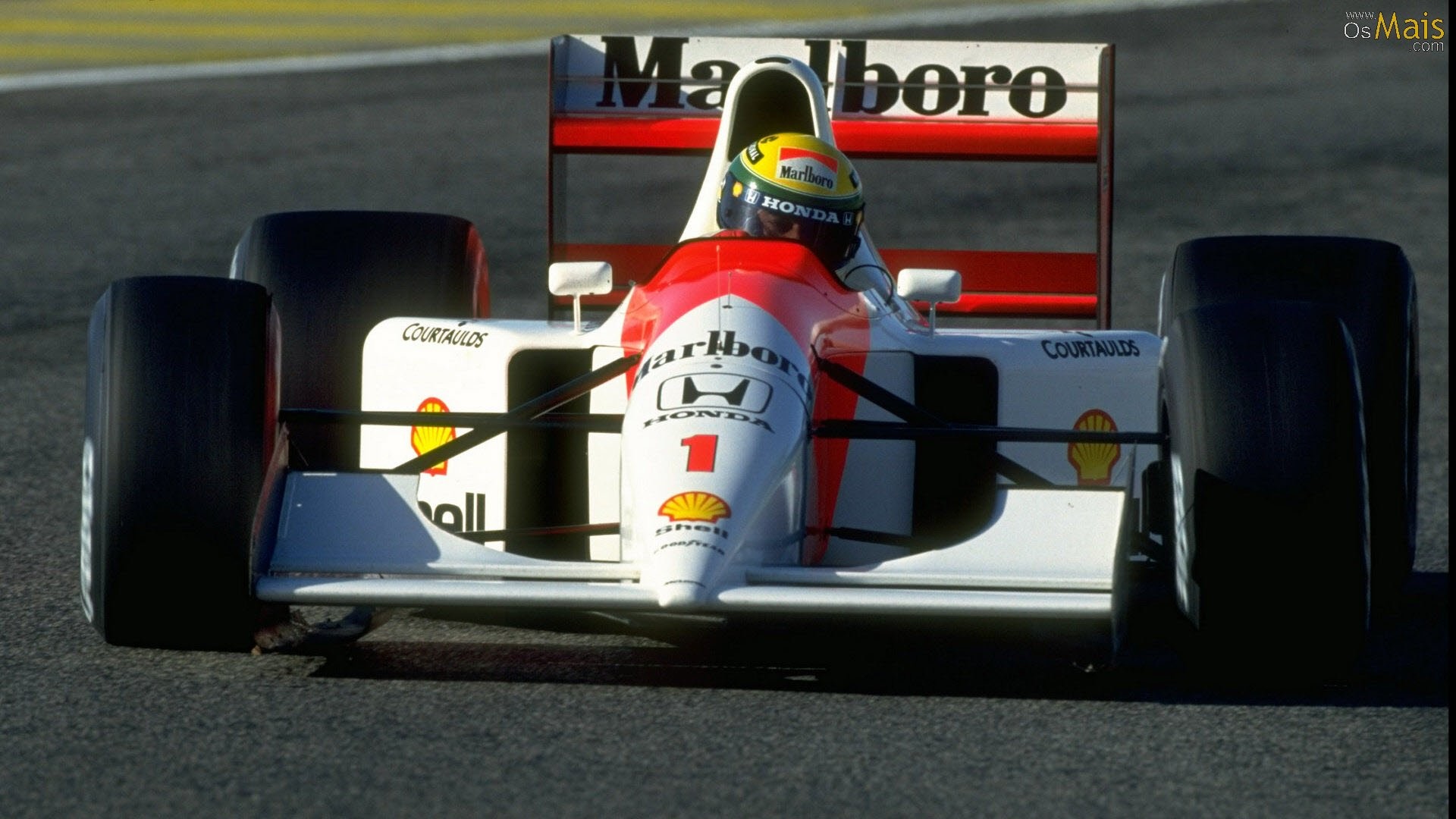 1920x1080 Papel de Parede Ayrton Senna - 1992 McLaren F1