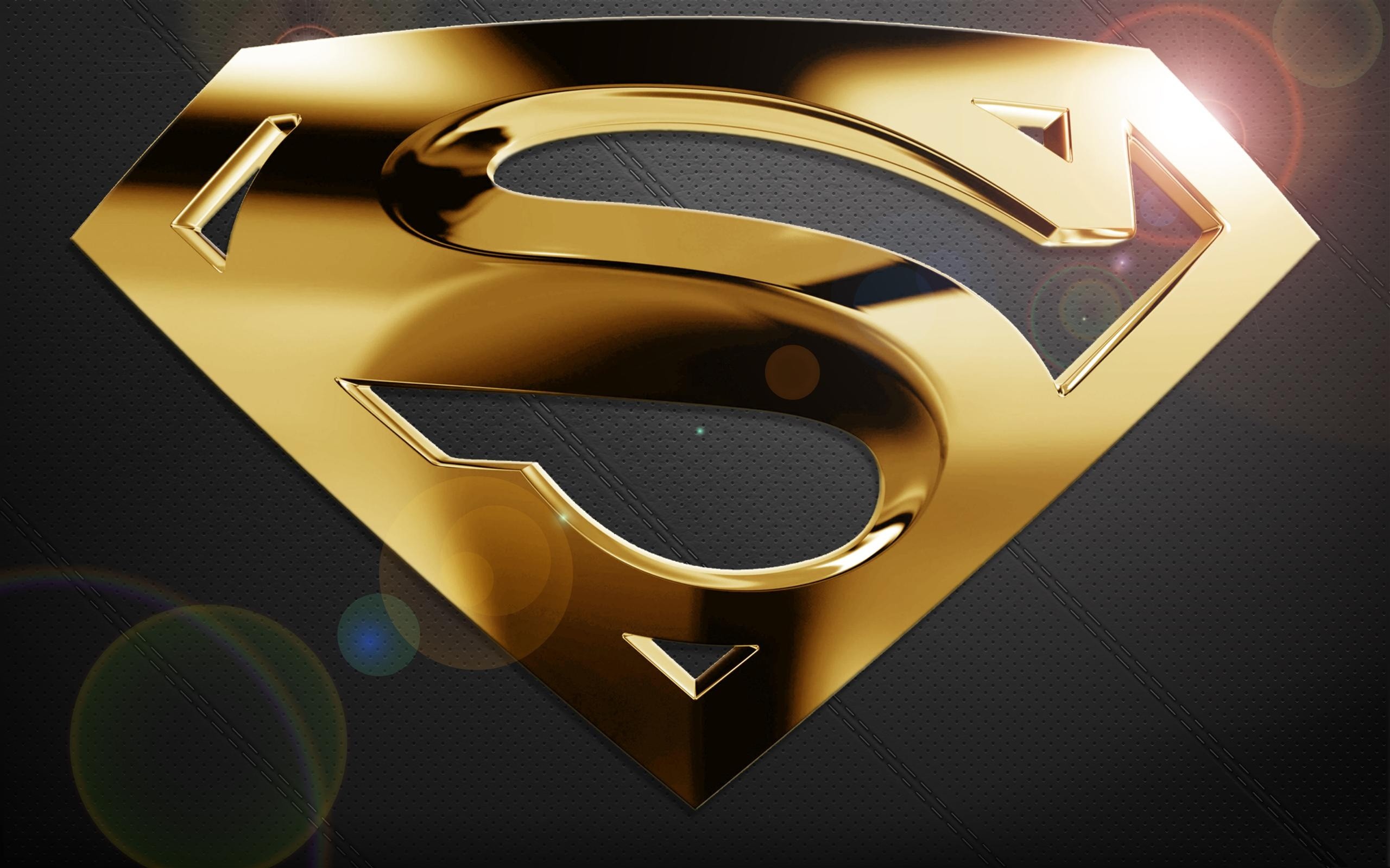 2560x1599 Superman Logo Man Of Steel Wallpapers HD | I HD Images