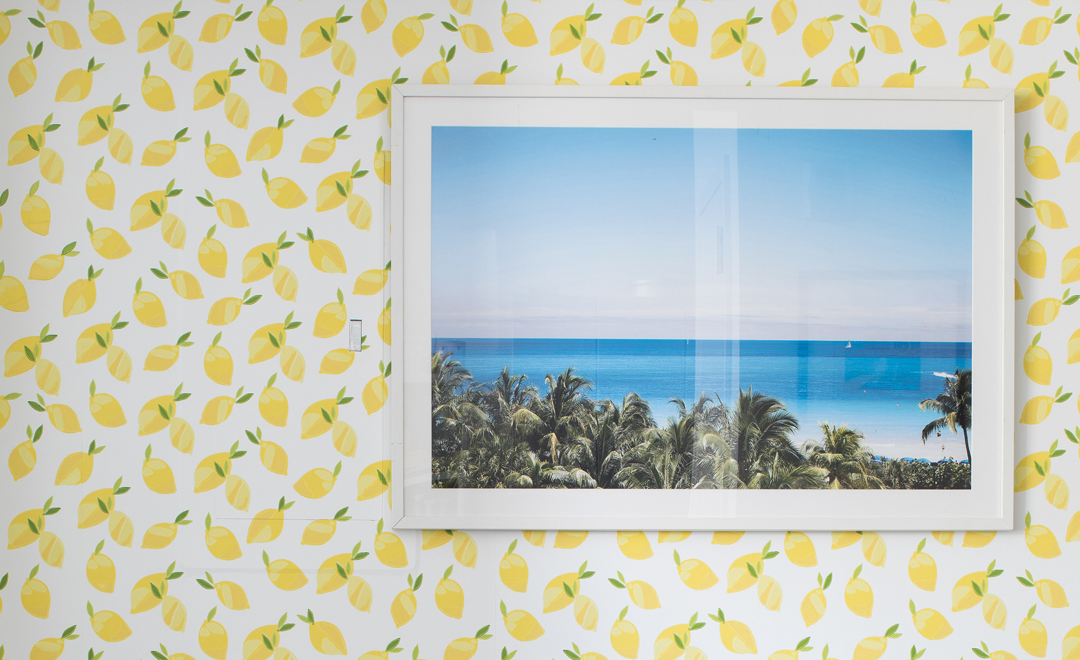 2160x1320 Lemon Wallpaper: My Summer Entryway Makeover - Bright Bazaar by Will Taylor