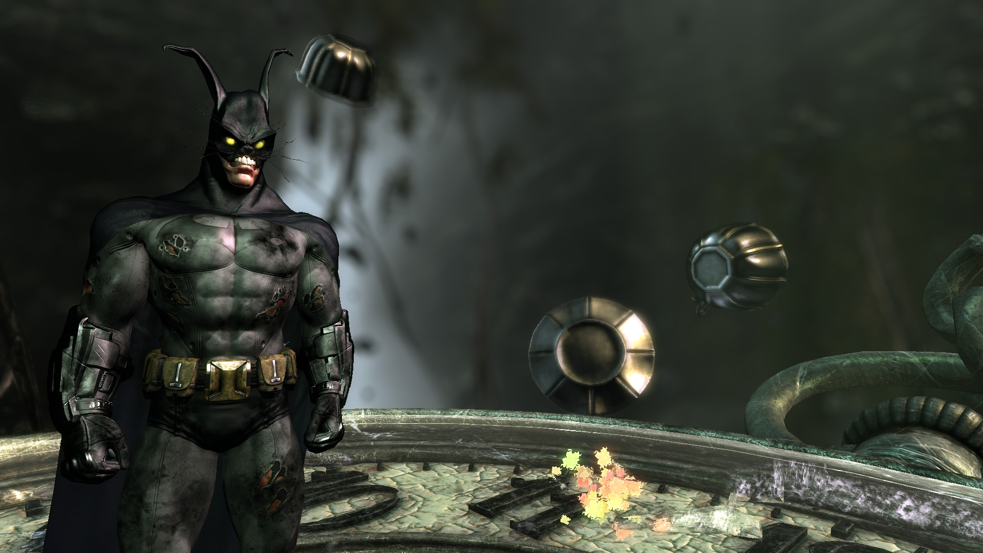 1920x1080 Batman under the effects of the Scarecrow