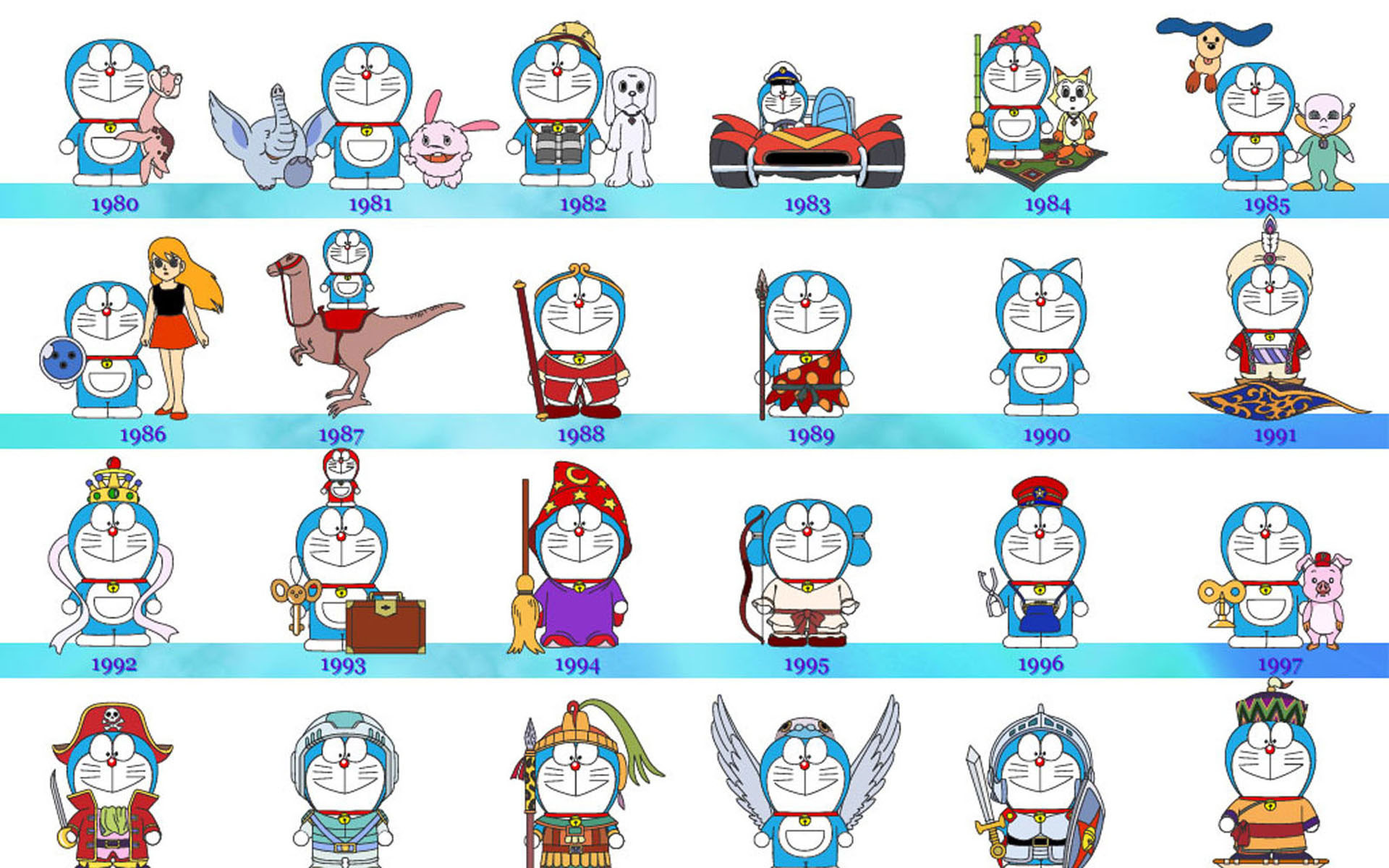 1920x1200 Doraemon