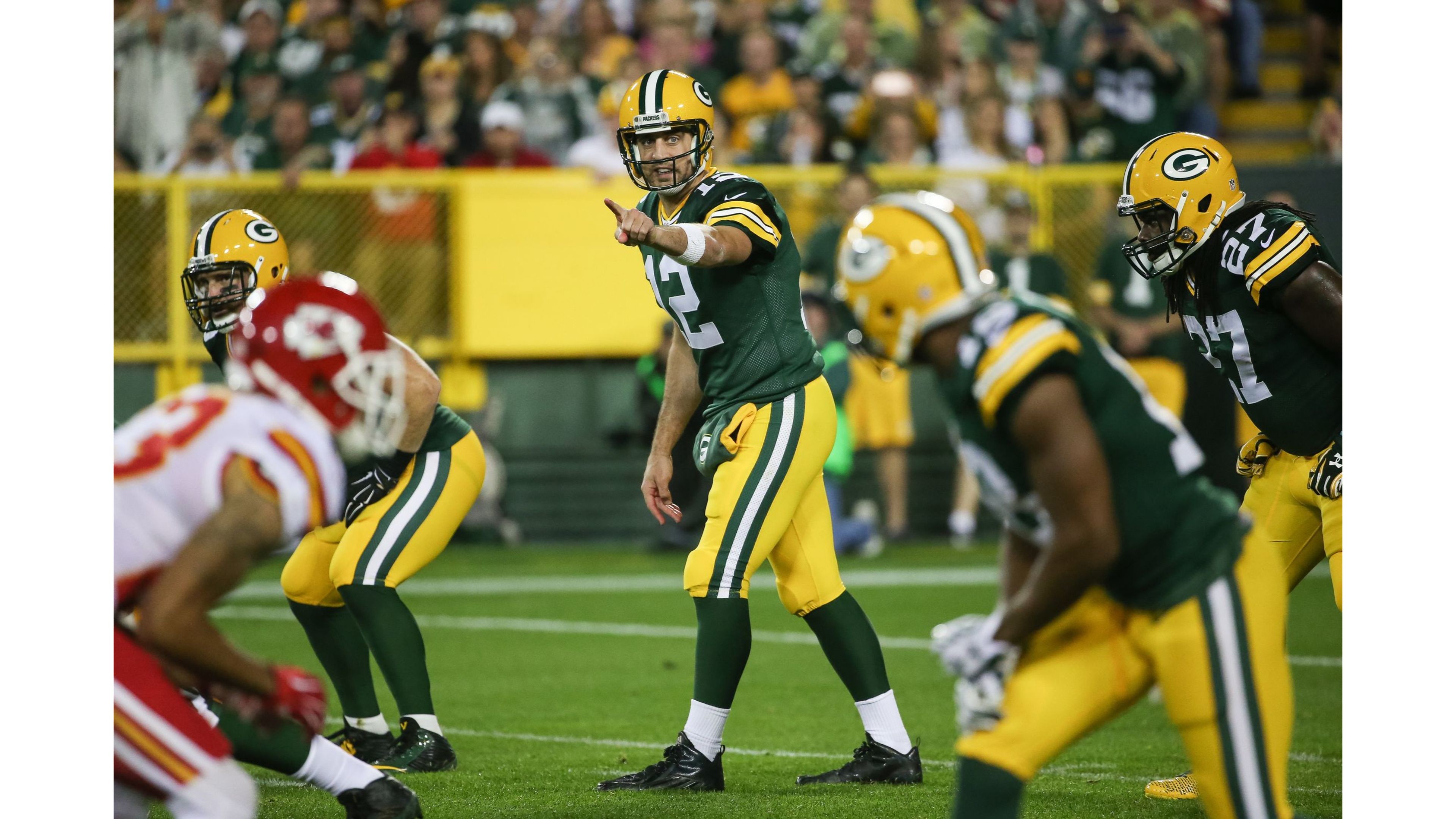 3840x2160 Green Bay Packers 4K Aaron Rodgers Wallpapers