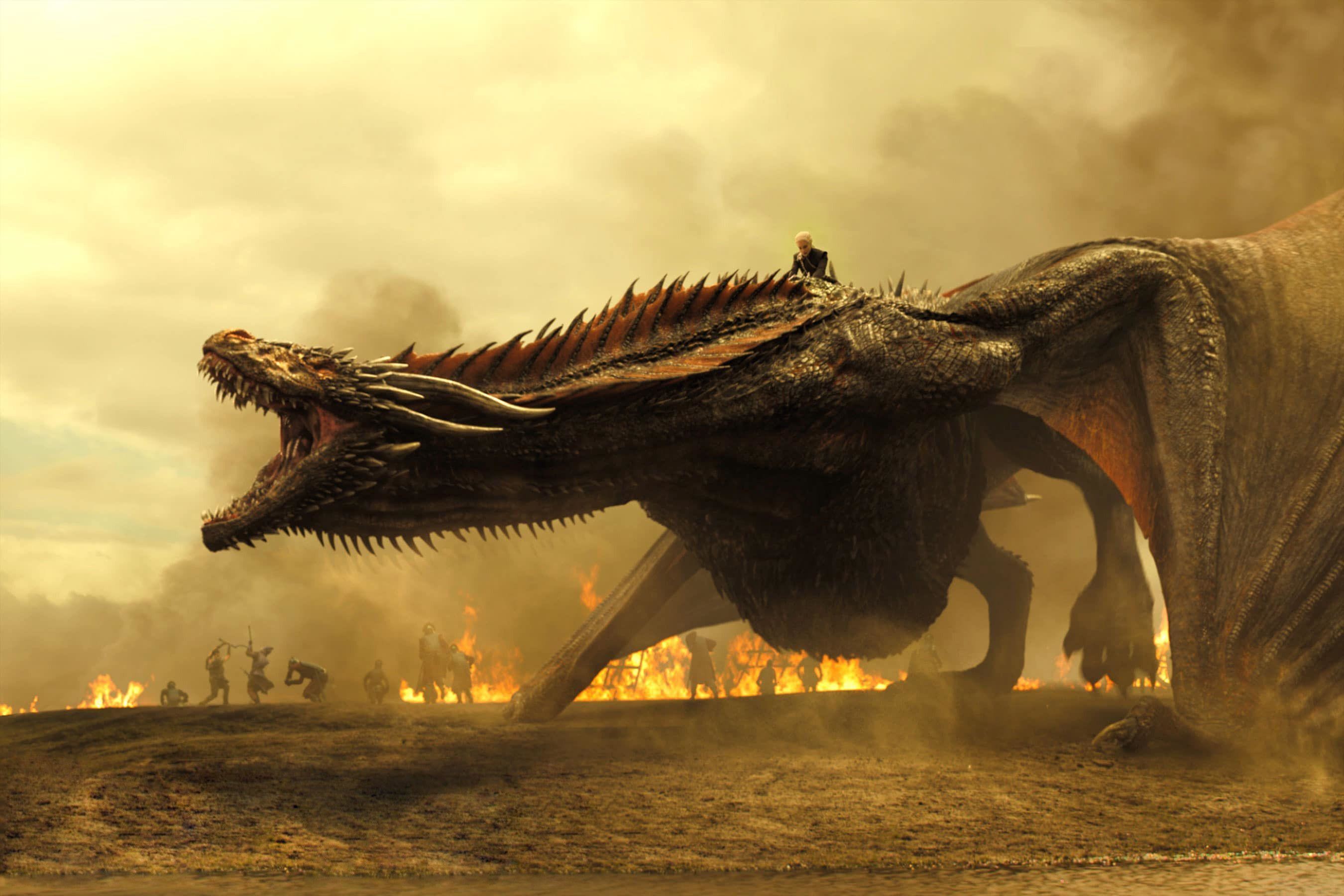 2700x1800 Game Of Thrones Season 7 Dragon And Khaleesi, HD Tv Shows, 4k .
