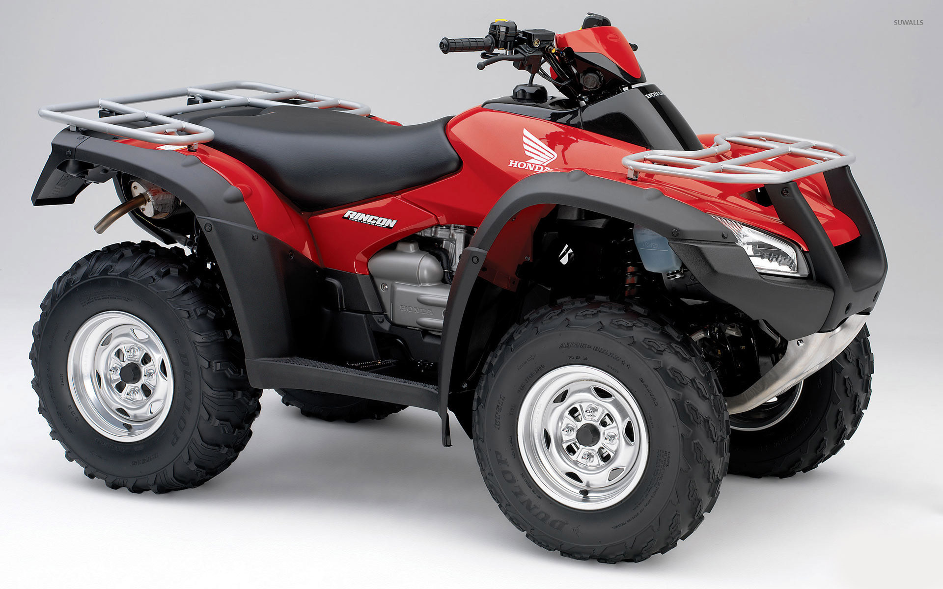 1920x1200 Red Honda TRX680 front side view wallpaper