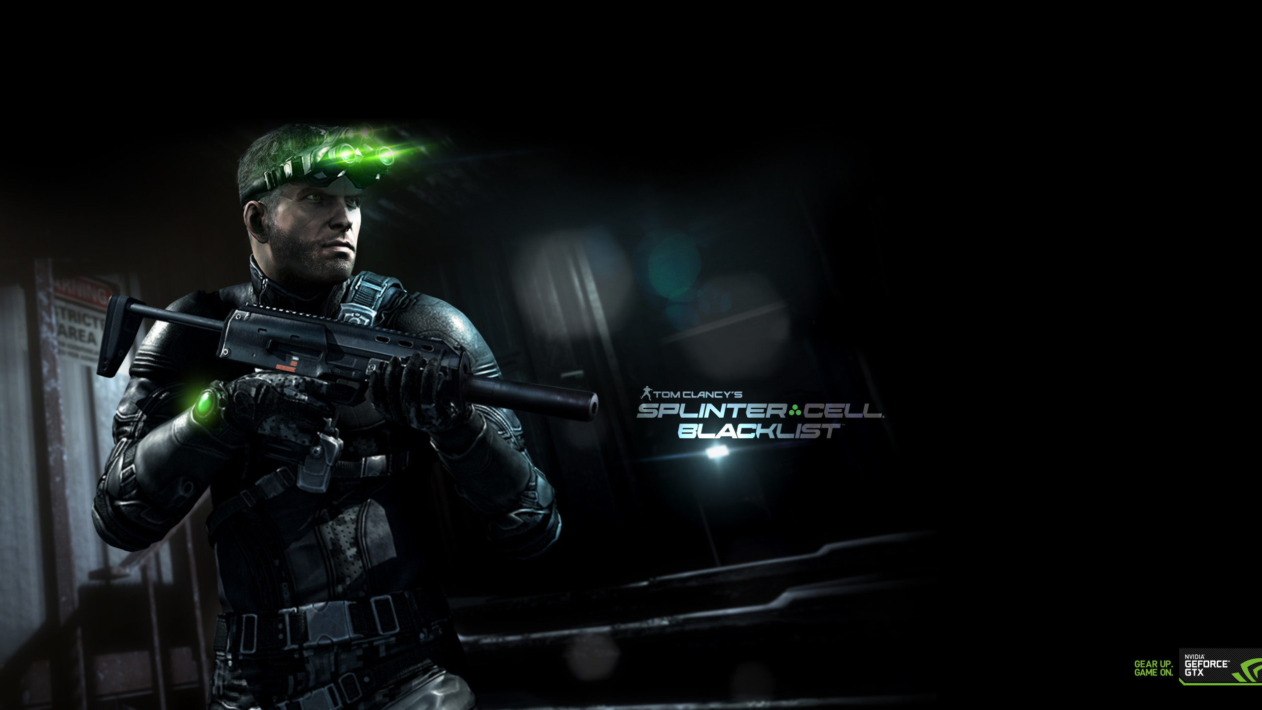 2560x1440 Round 2: Second Set of GeForce Exclusive Tom Clancy's Splinter Cell  Blacklist Wallpaper Now Available