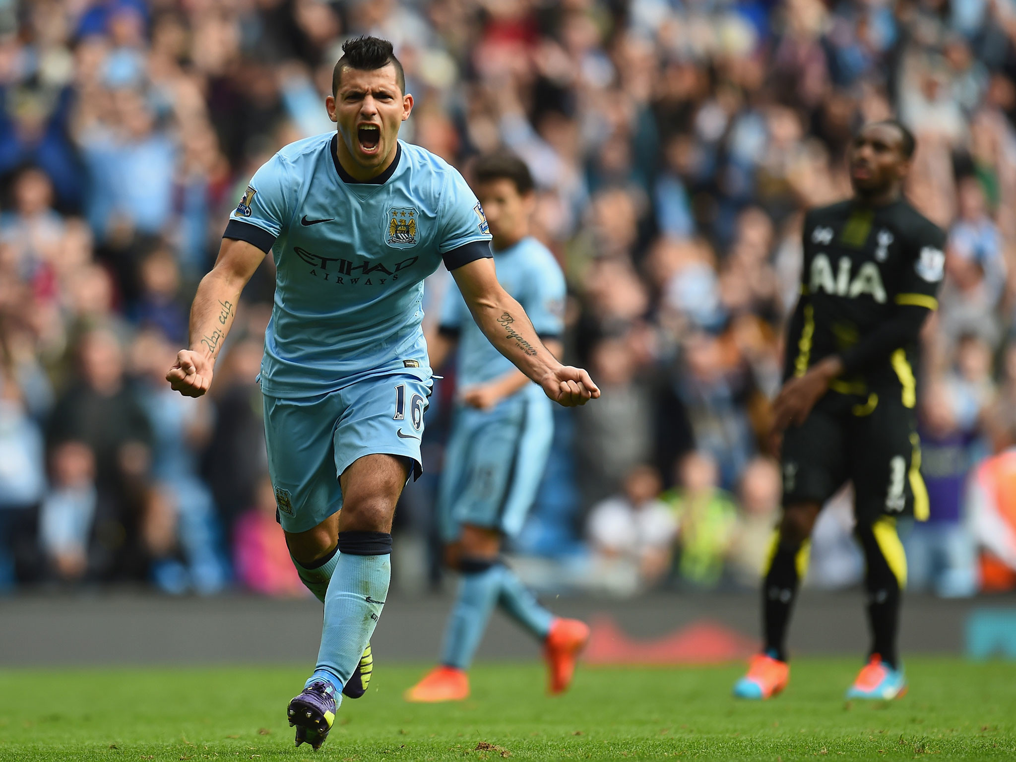 2048x1536 Sergio Aguero could become the best player in the world, says Manuel  Pellegrini | The Independent