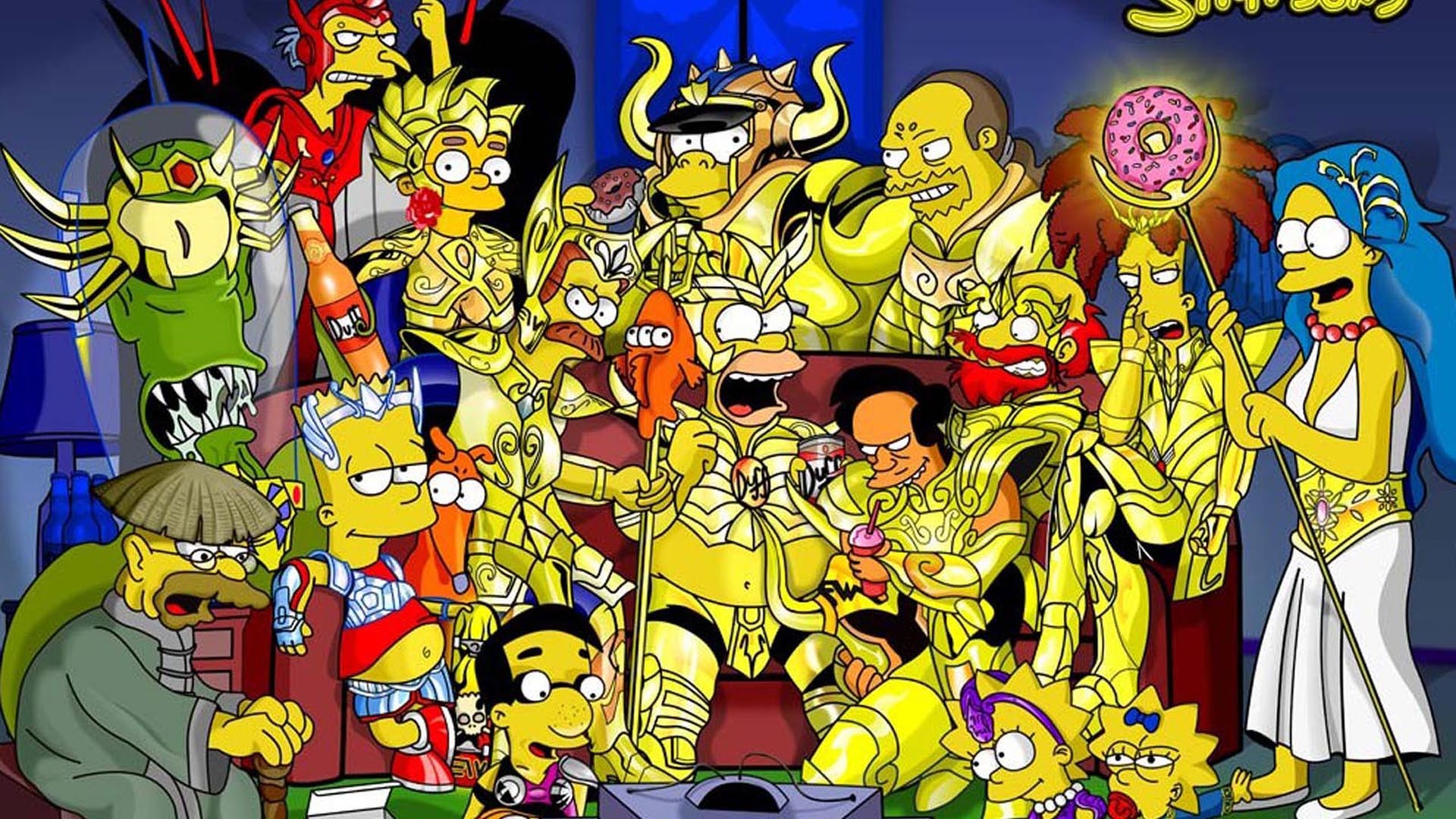 1920x1080 knights of the zodiac simpsons picture, knights of the zodiac .