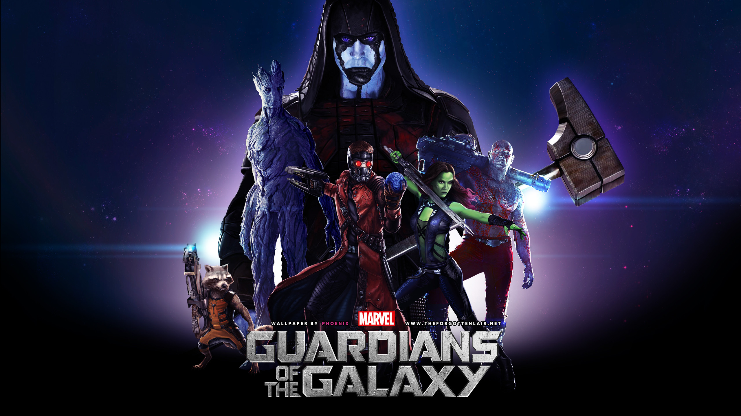 2560x1440 Marvel Guardians Of The Galaxy Gamora Drax Destroyer Star Lord Groot Rocket  Raccoon