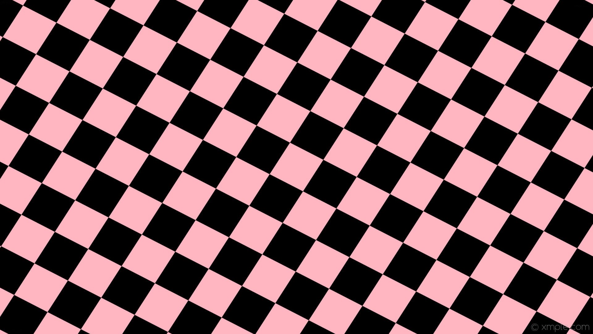 1920x1080 wallpaper black pink diamond lozenge rhombus light pink #ffb6c1 #000000 15Â°  180px 163px