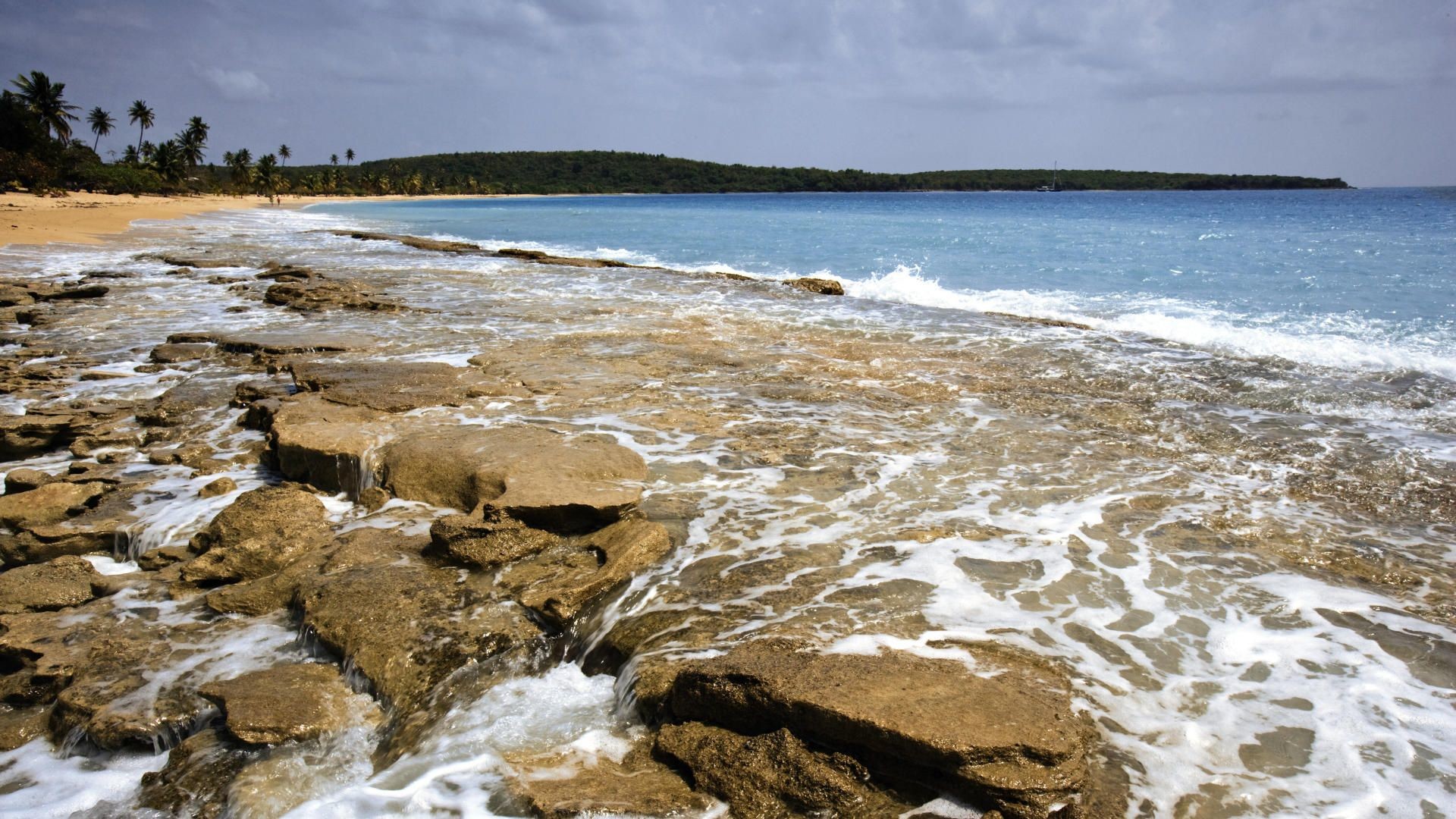 1920x1080 puerto, screensaver, wallpapers, background, vieques, sea, nature .