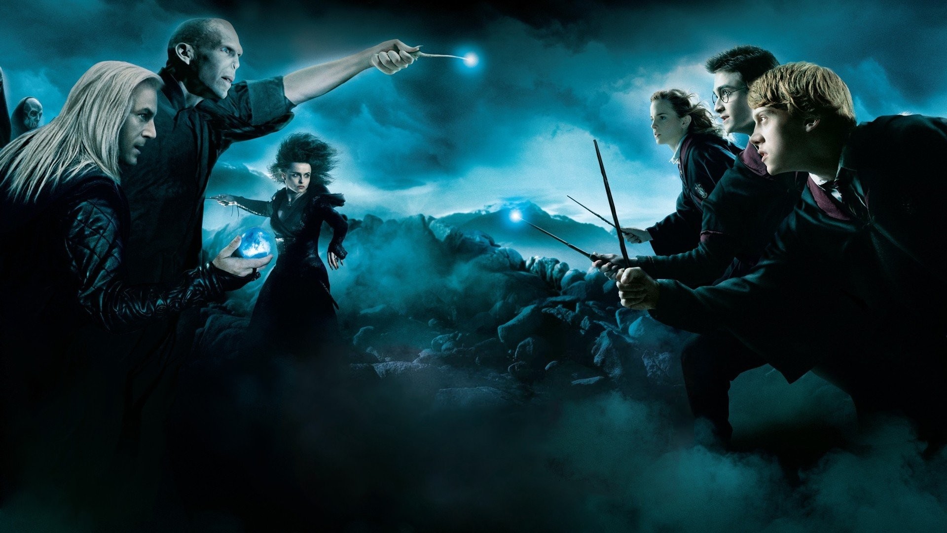 1920x1080 Harry Potter, Lord Voldemort, Lucius Malfoy, Hermiona Granger, Ron Weasley  HD Wallpapers / Desktop and Mobile Images & Photos