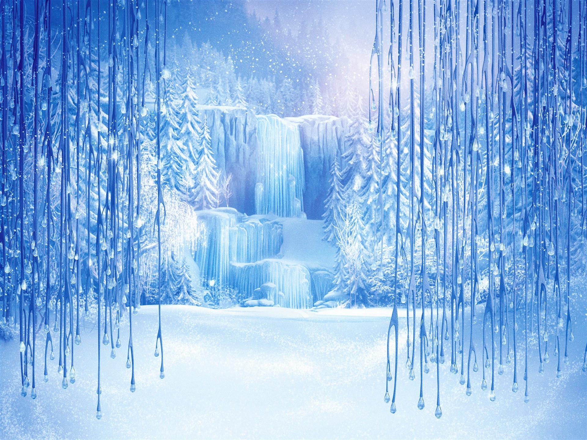 1920x1440 Frozen Ice Castle Wallpaper Ultra-hd wallpaper - animation