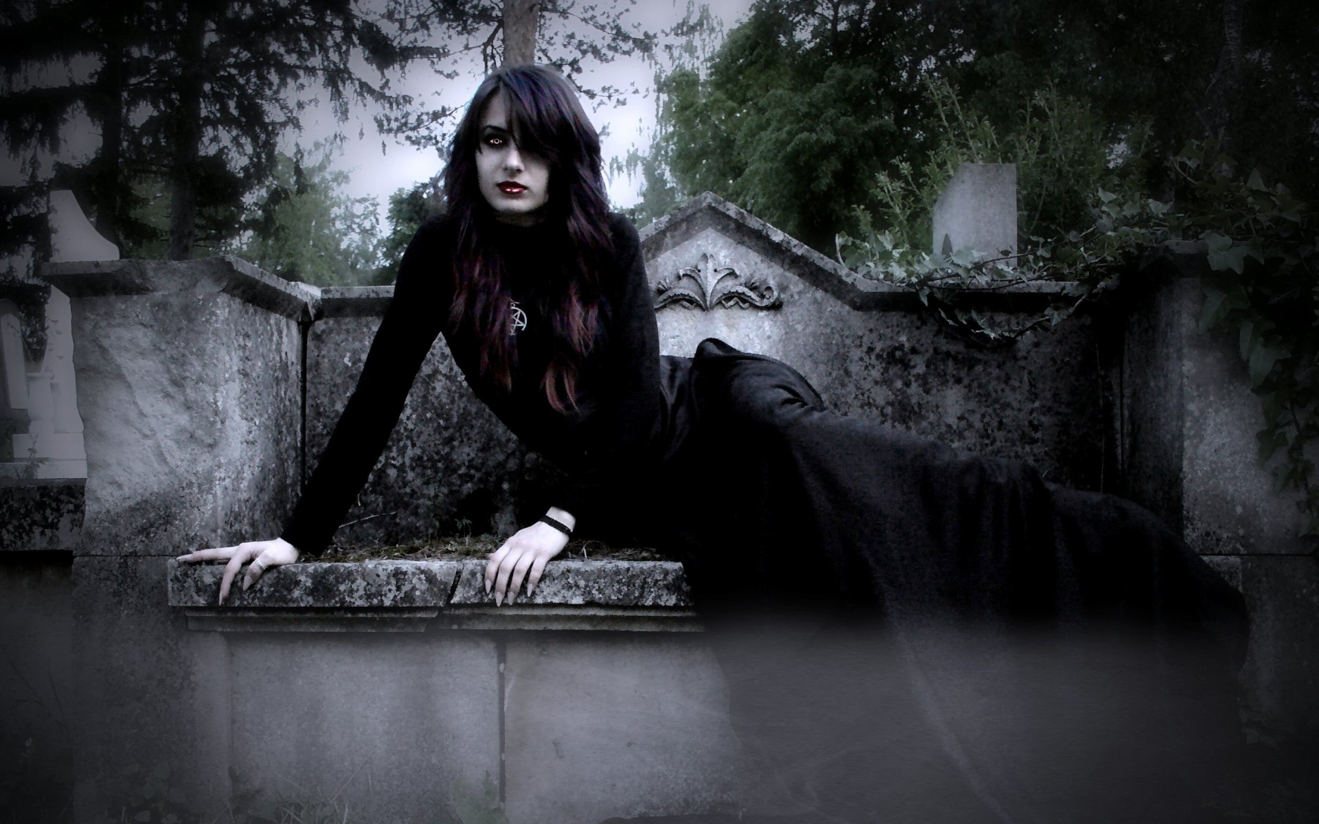 1920x1200 Fantasy dark gothic vampire horror evil wallpaper |  | 28918 |  WallpaperUP