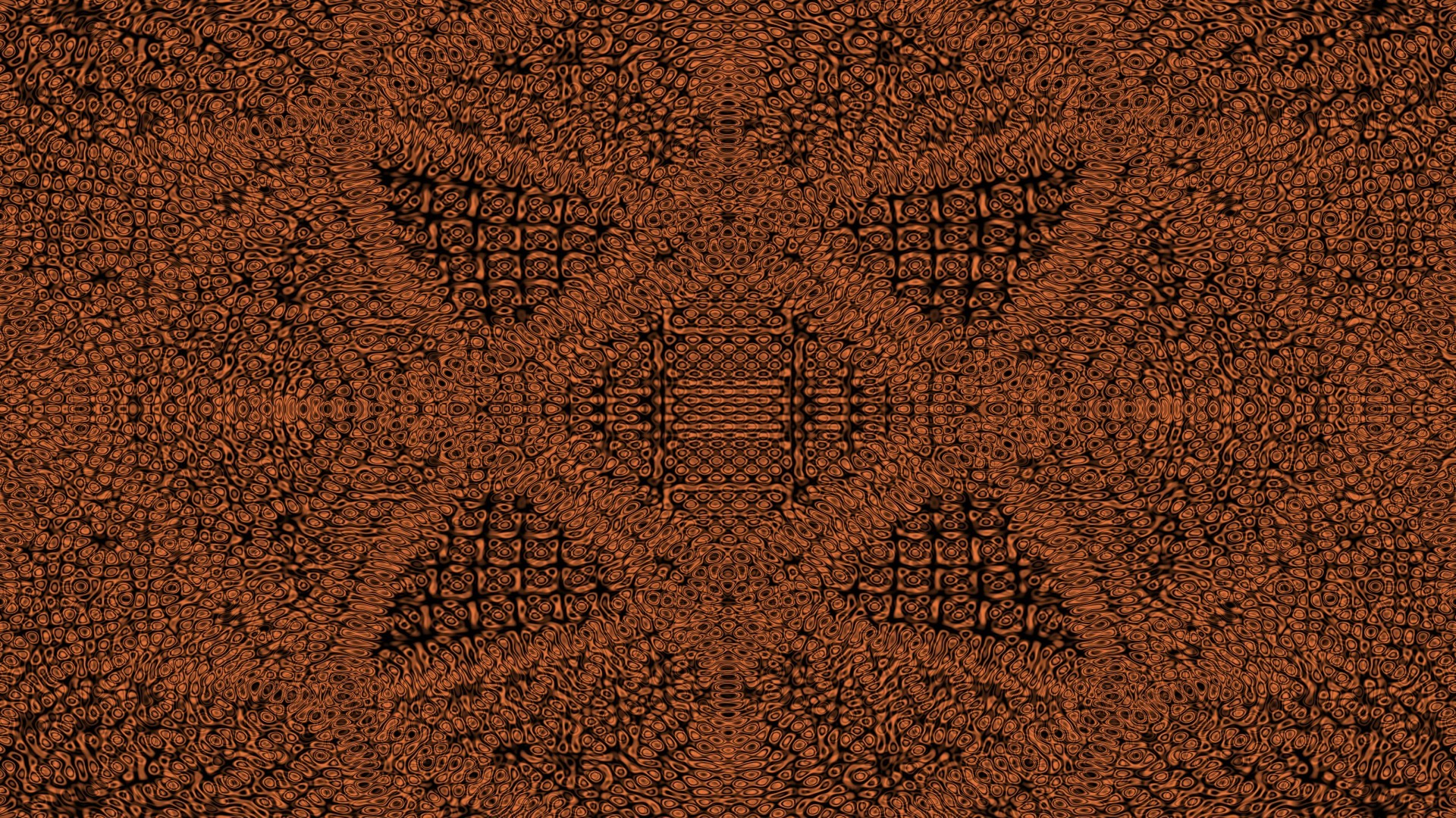 1920x1080 Brown Psychedelic Background
