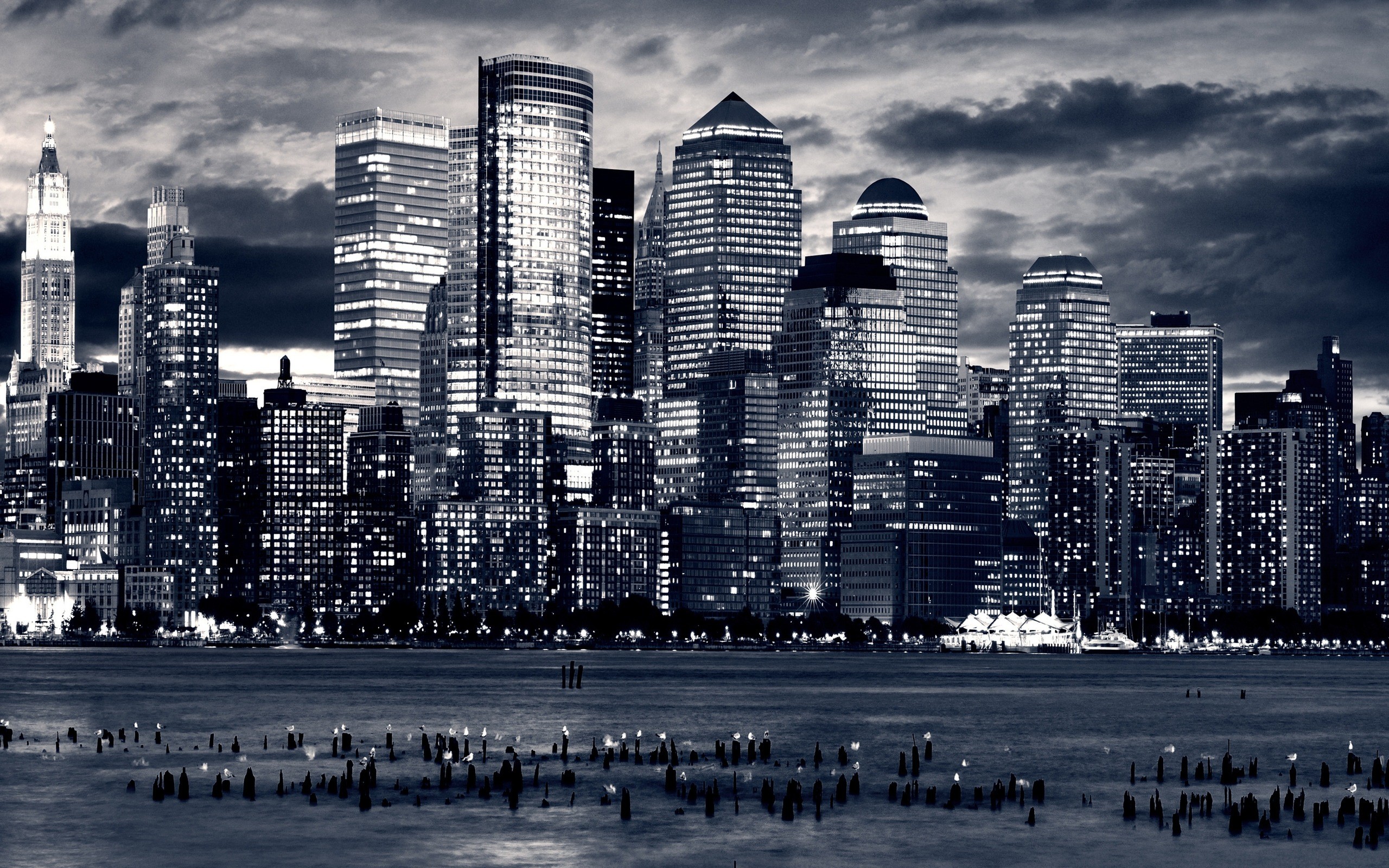 2560x1600 New York City Black and White Wide Wallpaper Gallery Full Hd px