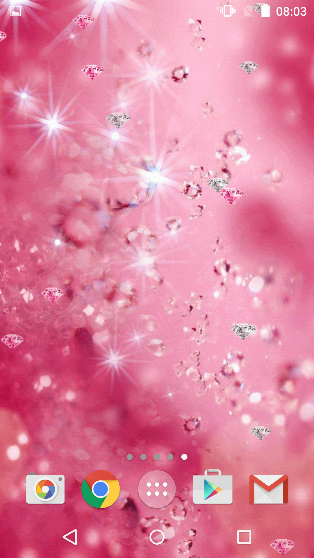 1080x1920 ... home decor Large-size Pink Diamonds Live Wallpaper Apk Download Free  Personalization Screenshot. home ...