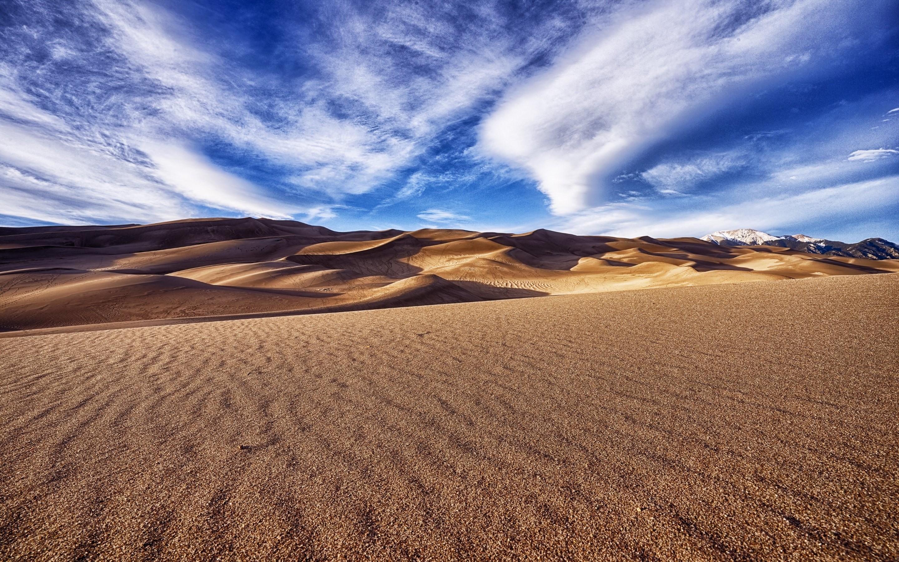 2880x1800 4K HD Wallpaper: In the Sand Dunes Â· Desert Landscape in this Picture