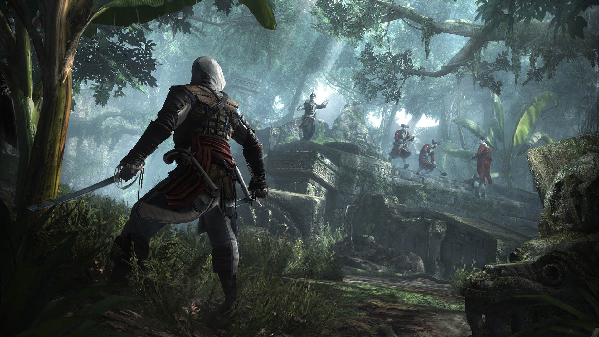 1920x1080 Assassins Creed IV Black Flag. Assassin's Creed IV - Showdown im Dschungel  Screenshot