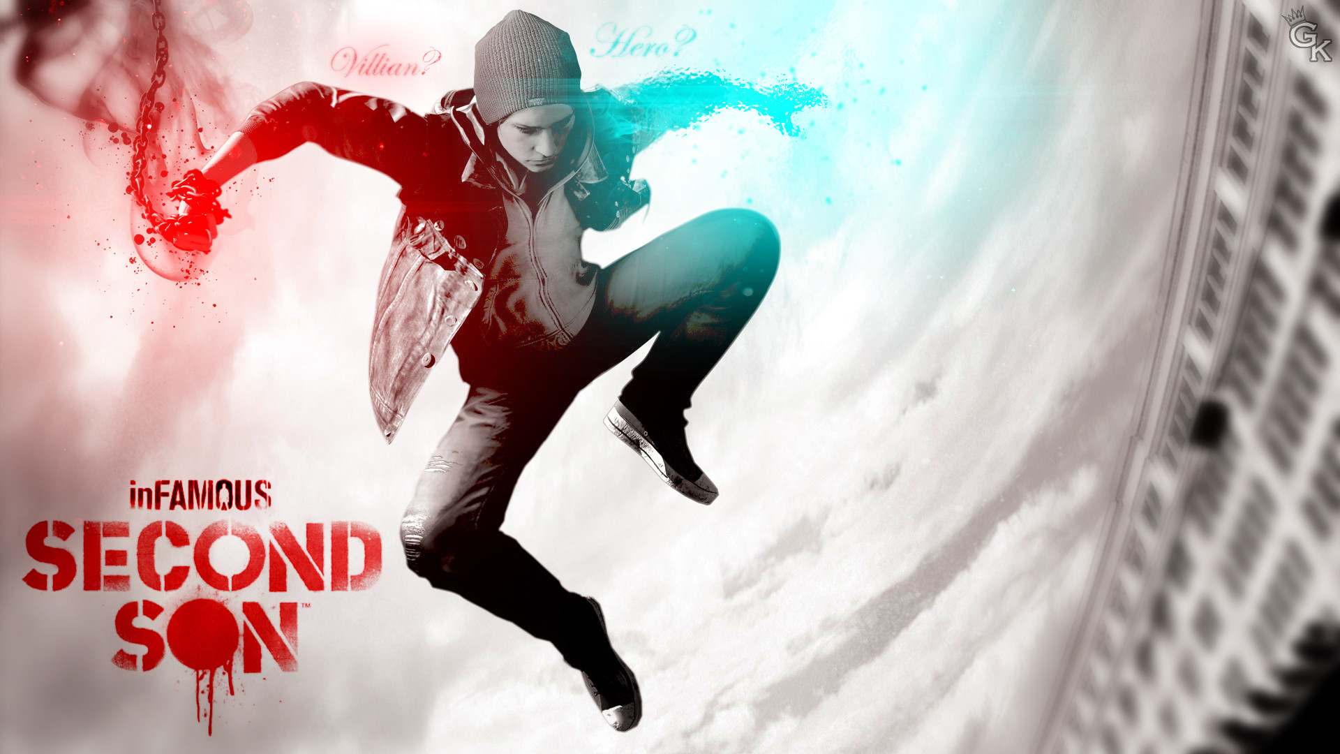 1920x1080 ... Infamous Second Son Wallpaper - Delsin Rowe by General-K1MB0