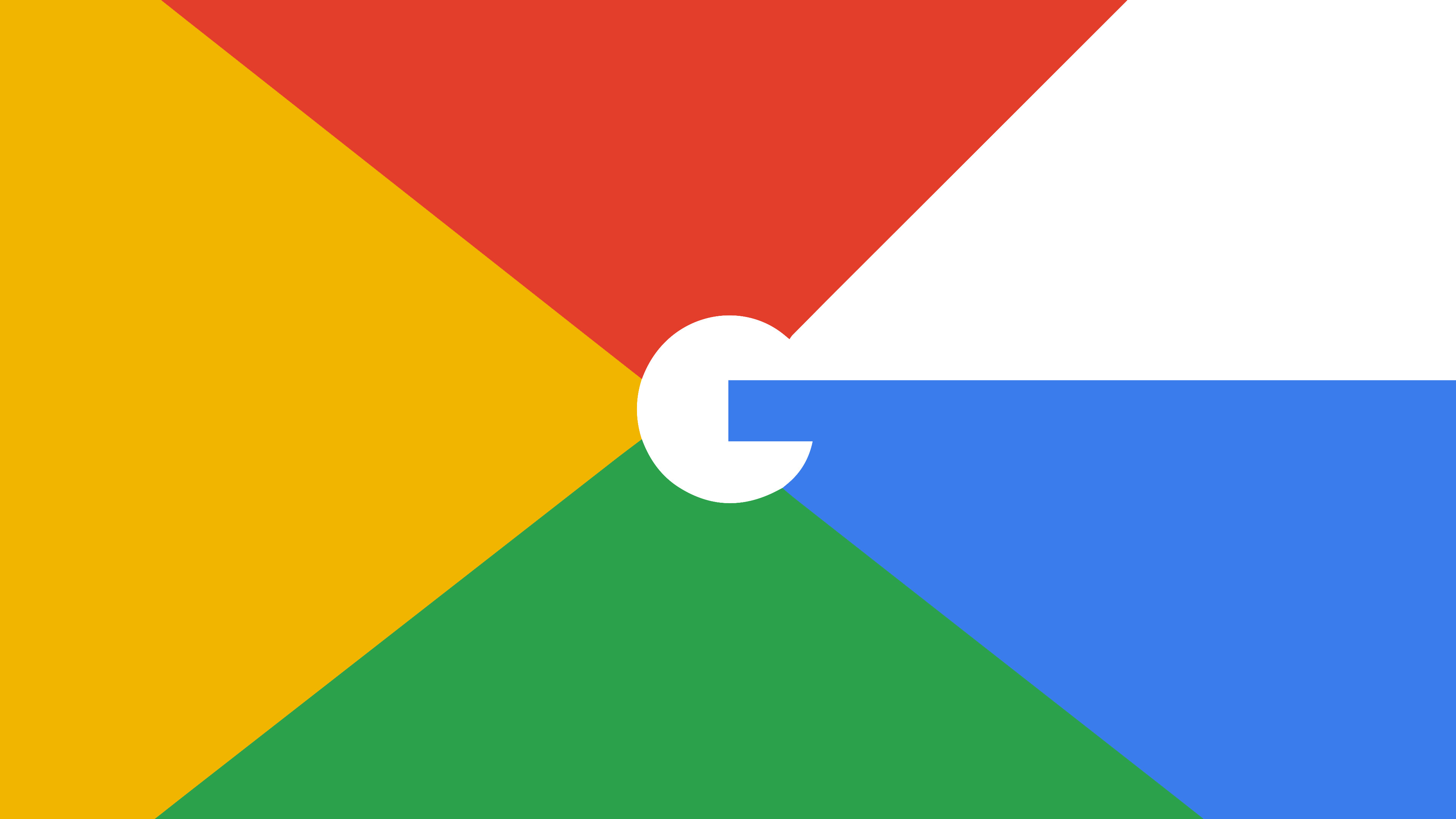 3840x2160 [OC] [] "Google Beams" - A minimalist wallpaper I made with Google's  new logo ...
