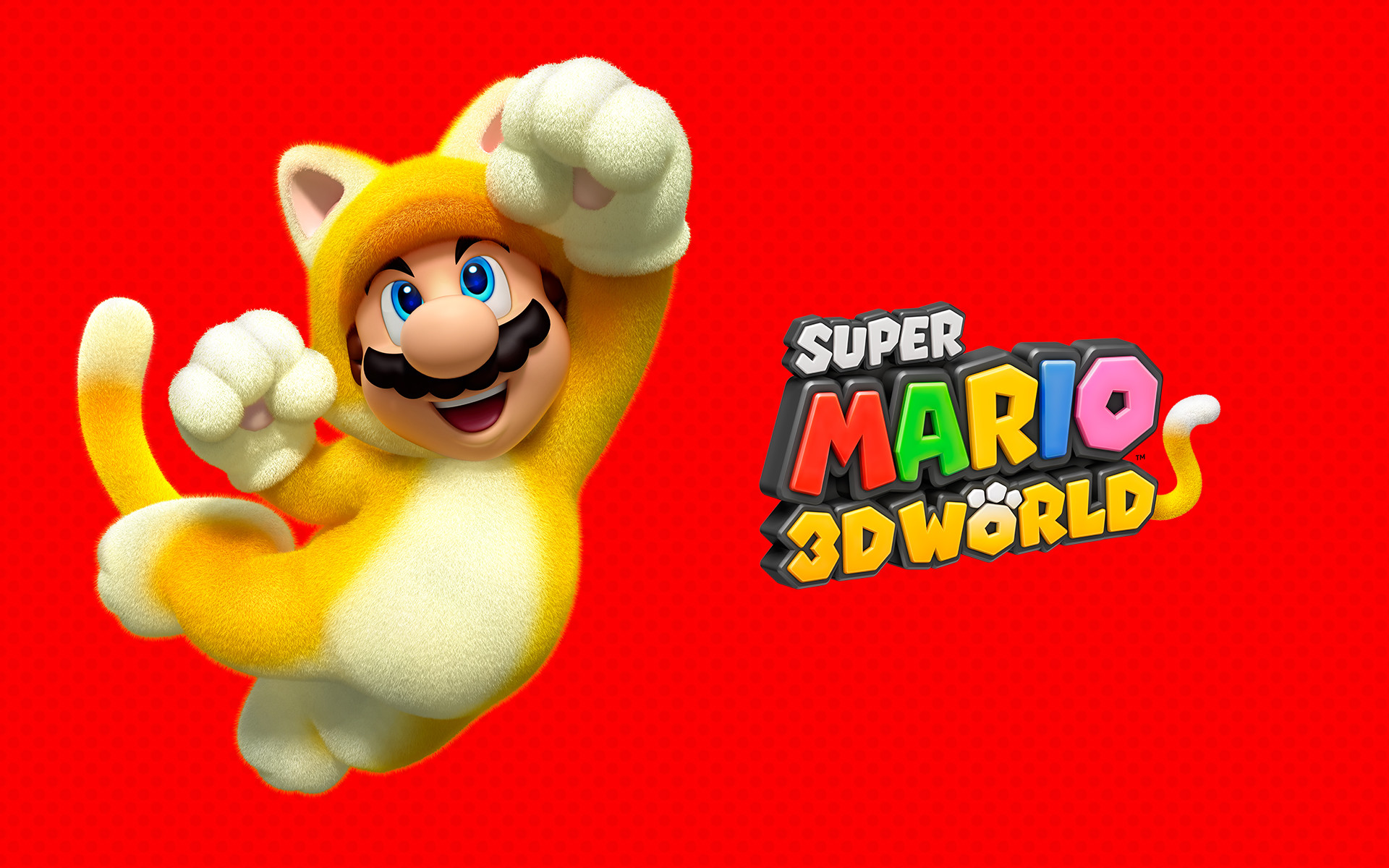 1920x1200 ... Super Mario 3D World Wallpaper Cat Mario 1920 x 1200