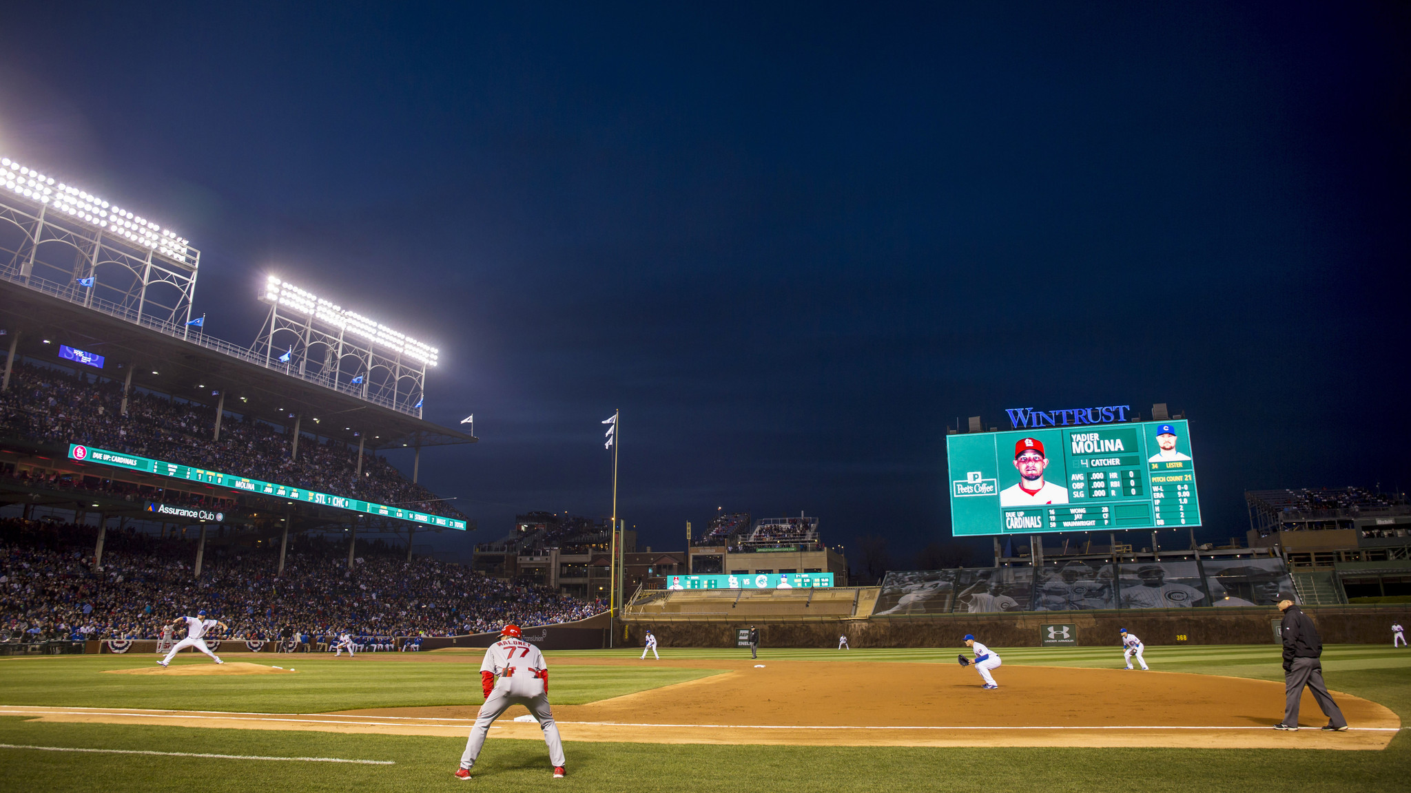 2048x1152 Cubs open at Wrigley Field: The more things change .