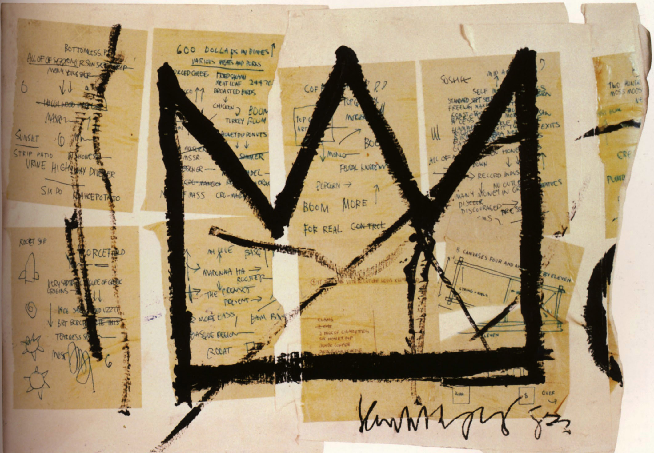 2125x1473 Crown, 1983 - Jean-Michel Basquiat