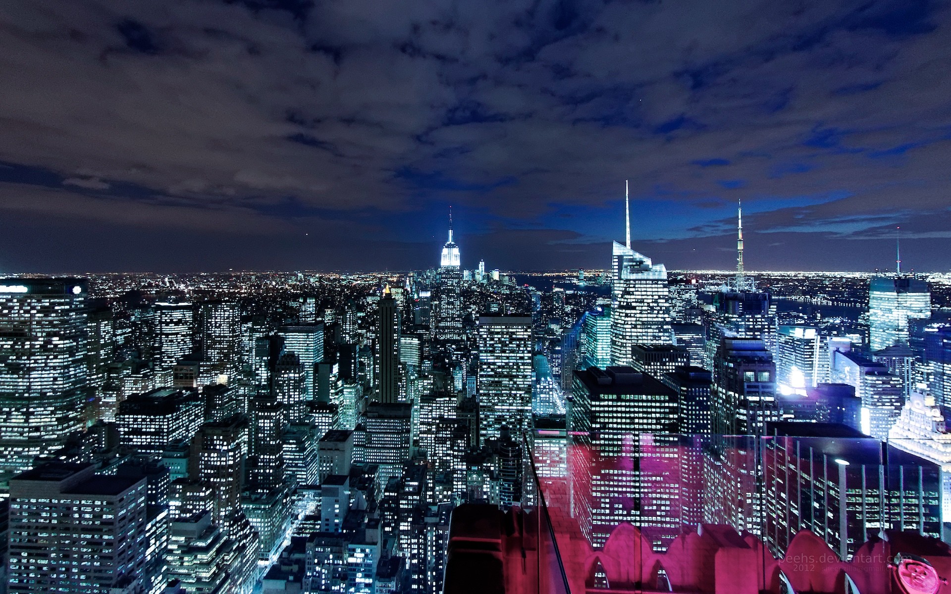 1920x1200 New York City At Night HD Wallpapers I HD Images