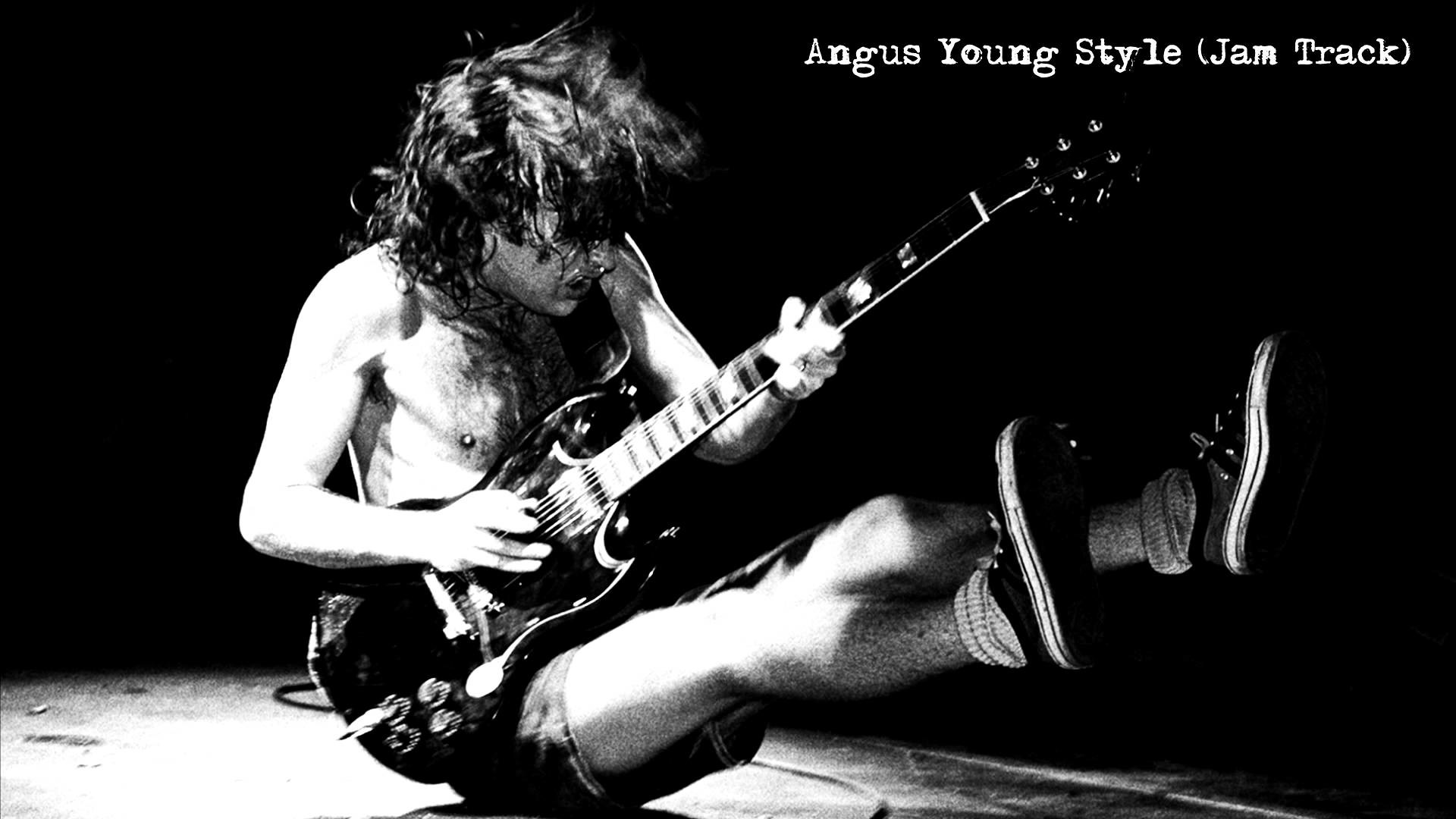 1920x1080 Angus Young Style / Key: B (Jam Track)
