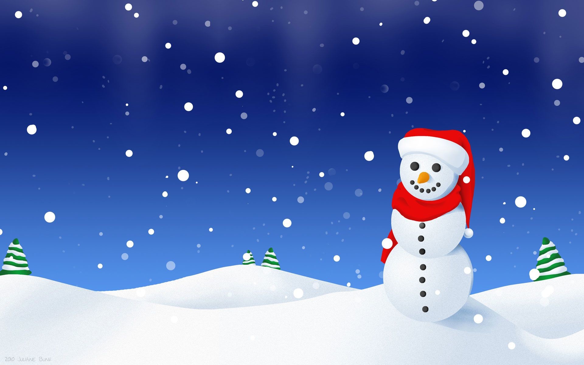 1920x1200 Snowman-Backgrounds-Free-Download