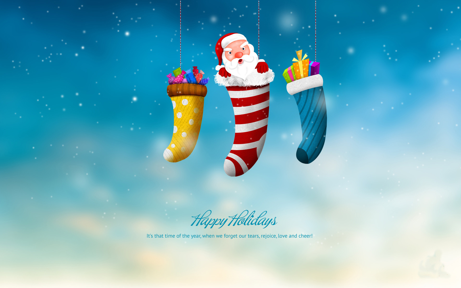1920x1200 Happy Holiday And Merry Christmas Wallpaper Fullscreen